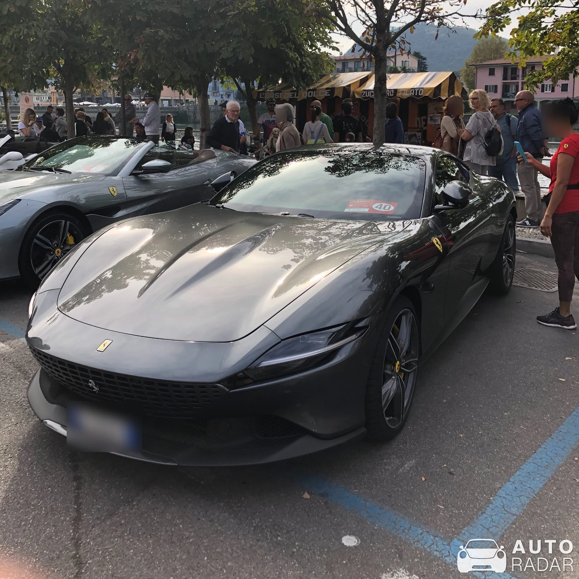 Ferrari Roma spotted in Sarnico, Italy