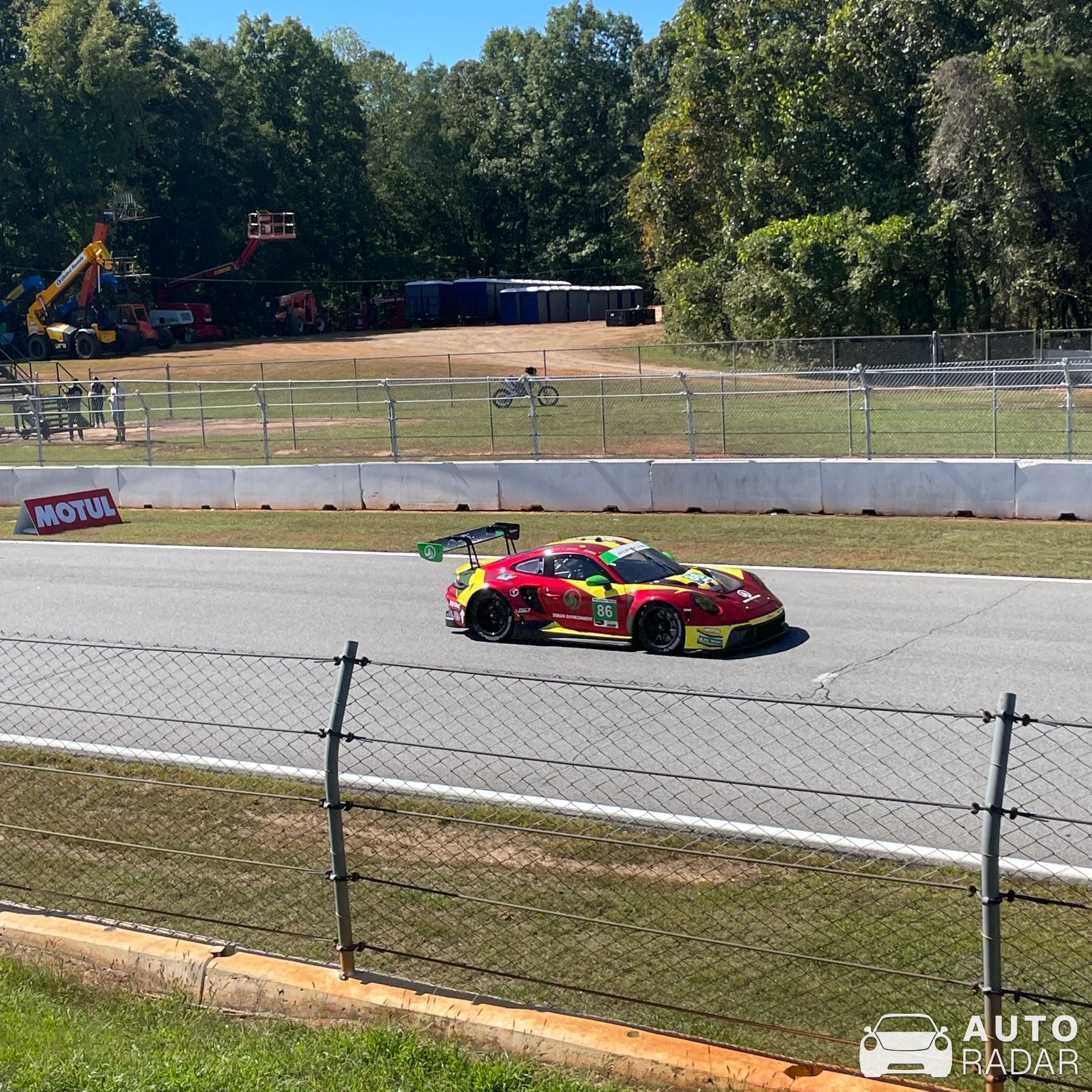 Porsche 992 GT3 R Evo spotted in Braselton