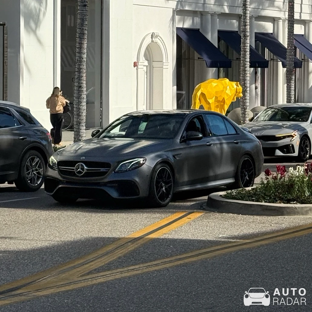 Mercedes-AMG E 63 S W213 spotted in Beverly Hills, United States