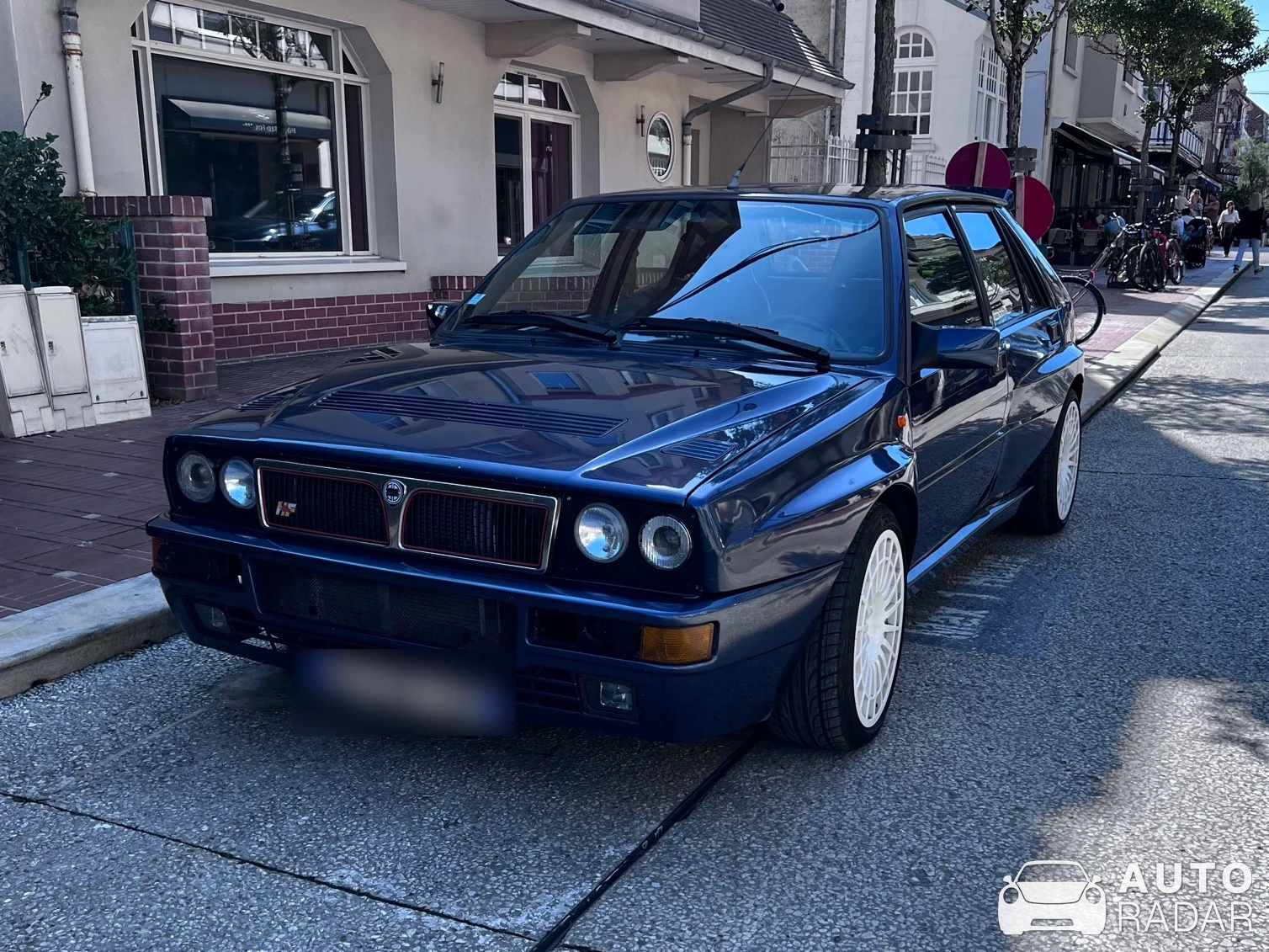 Lancia Delta HF Integrale Verde York Edition spotted in Le Touquet-Paris-Plage