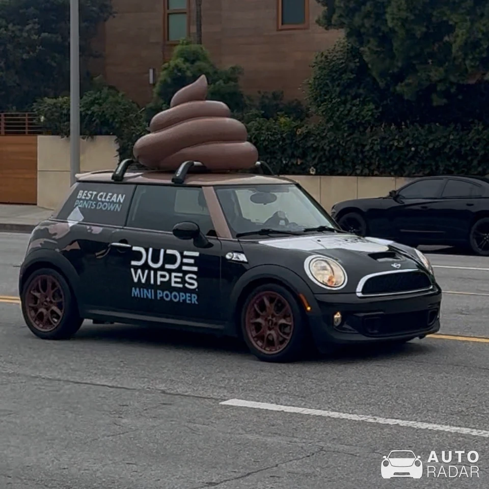 Mini F56 Cooper spotted in Malibu