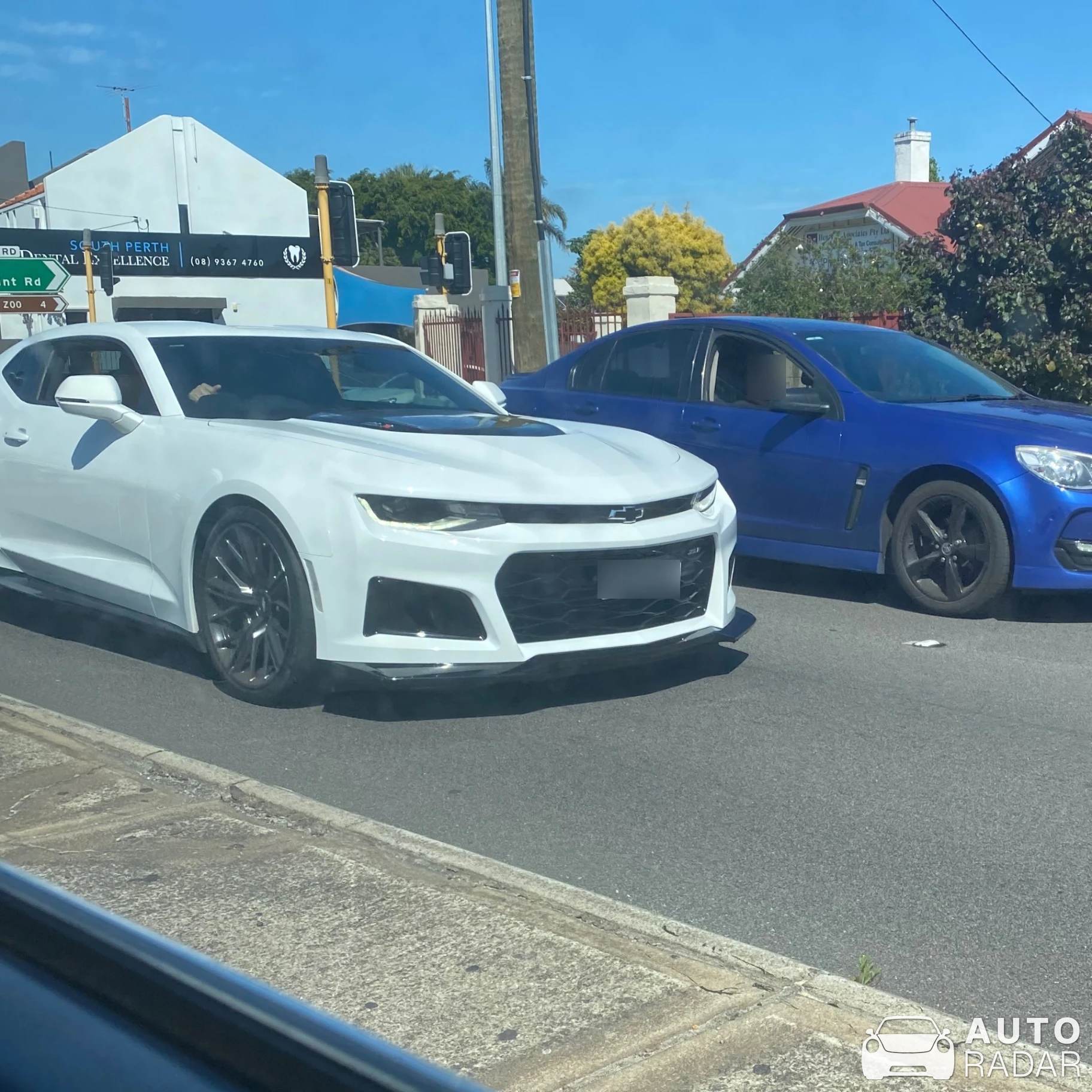 Chevrolet Camaro ZL1 spotted in South Perth, Australia