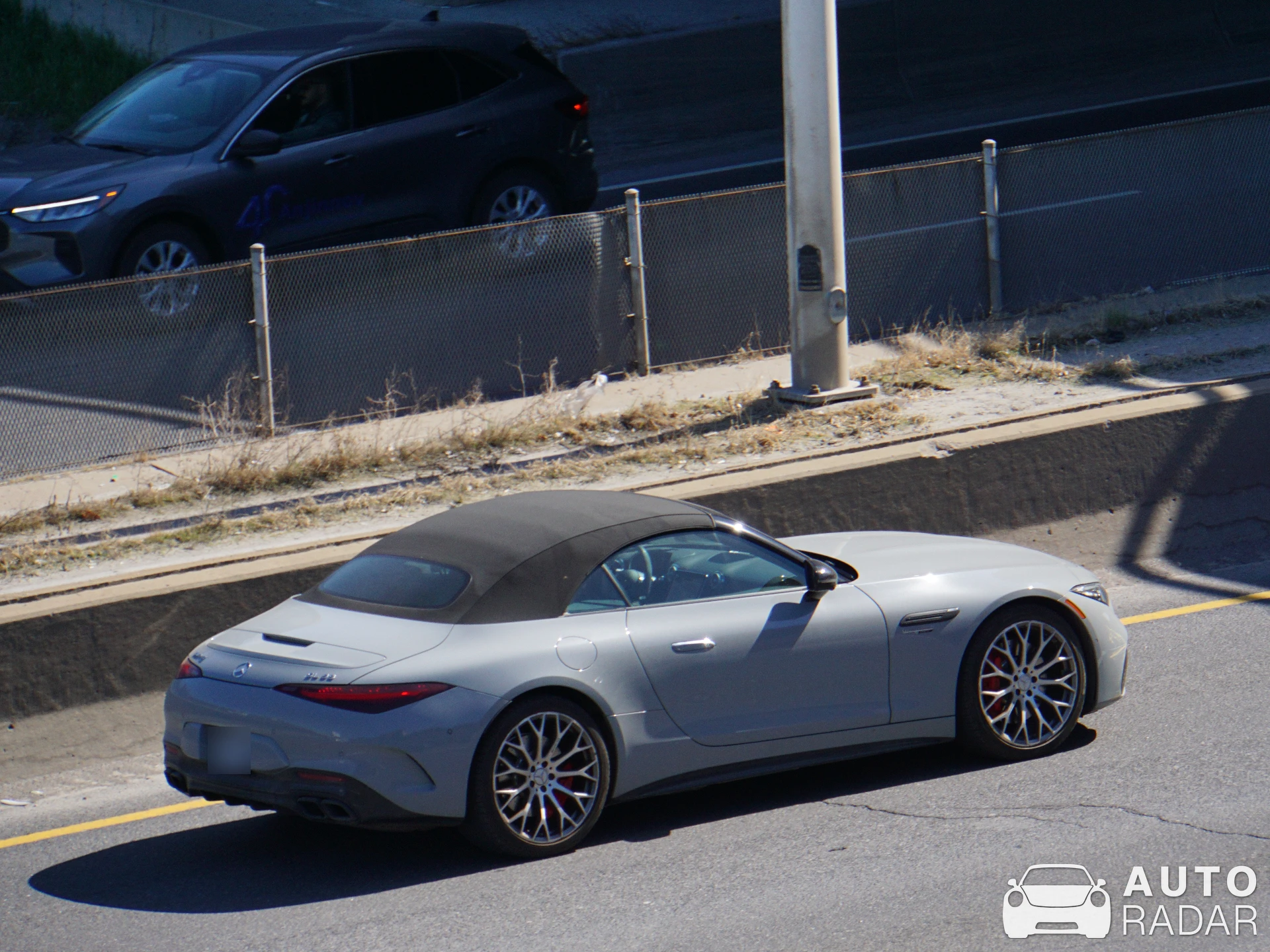 Mercedes-AMG SL 55 R232 spotted in Montréal