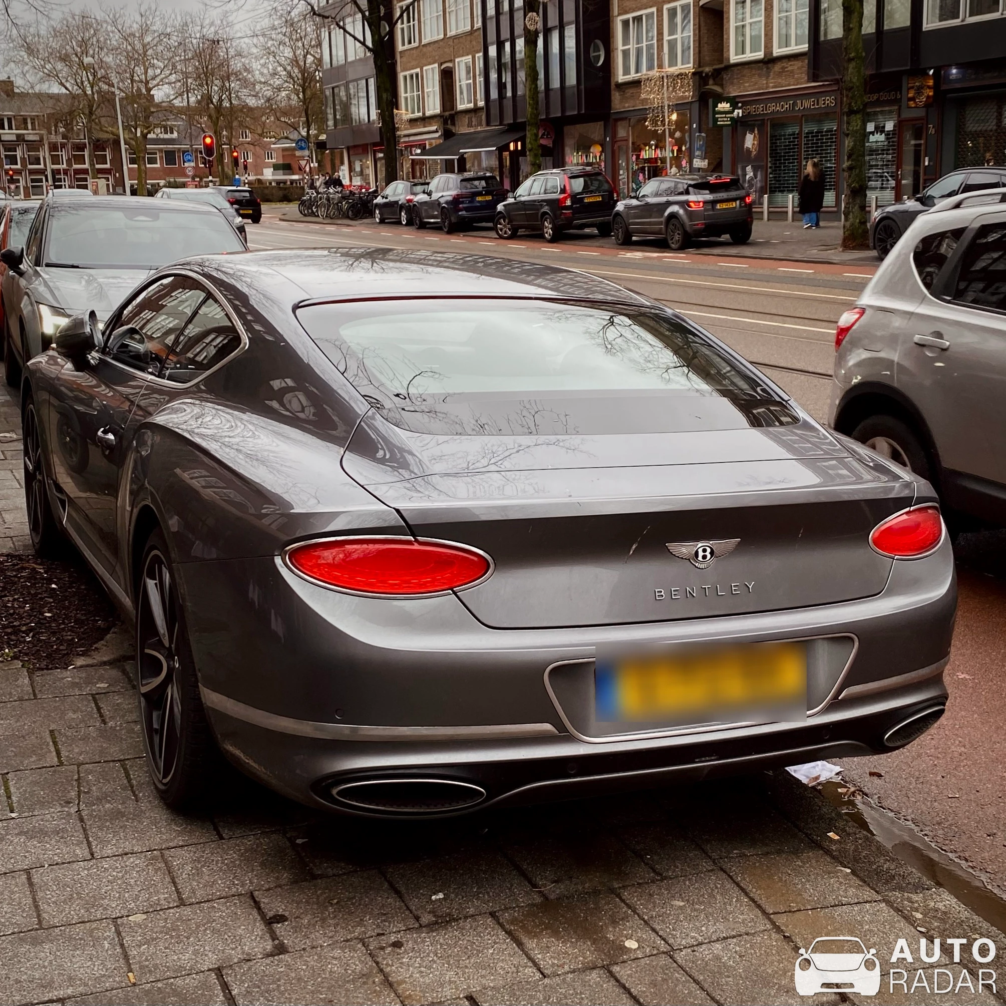 Bentley Continental GT Mulliner spotted in Amsterdam