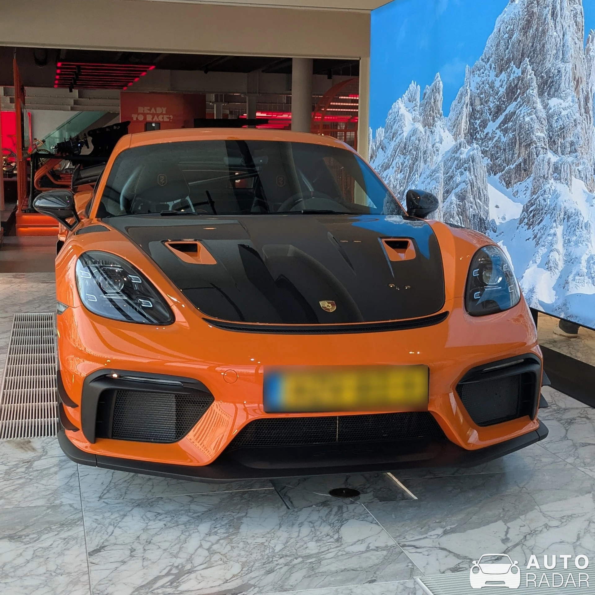 Porsche 718 Cayman GT4 RS Manthey 'De Tulp' spotted in Amsterdam