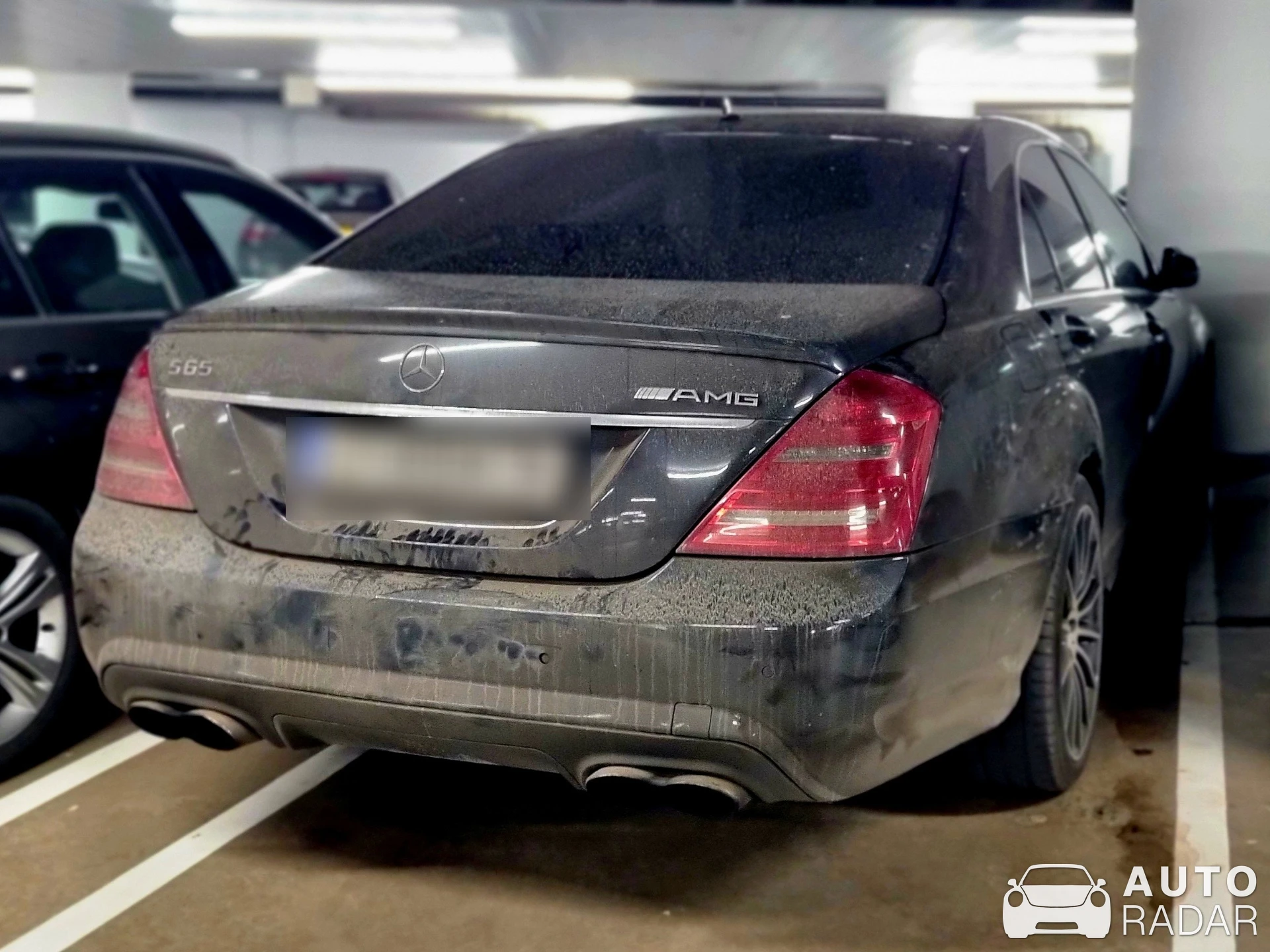 Mercedes-Benz S 65 W221 spotted in Rotterdam
