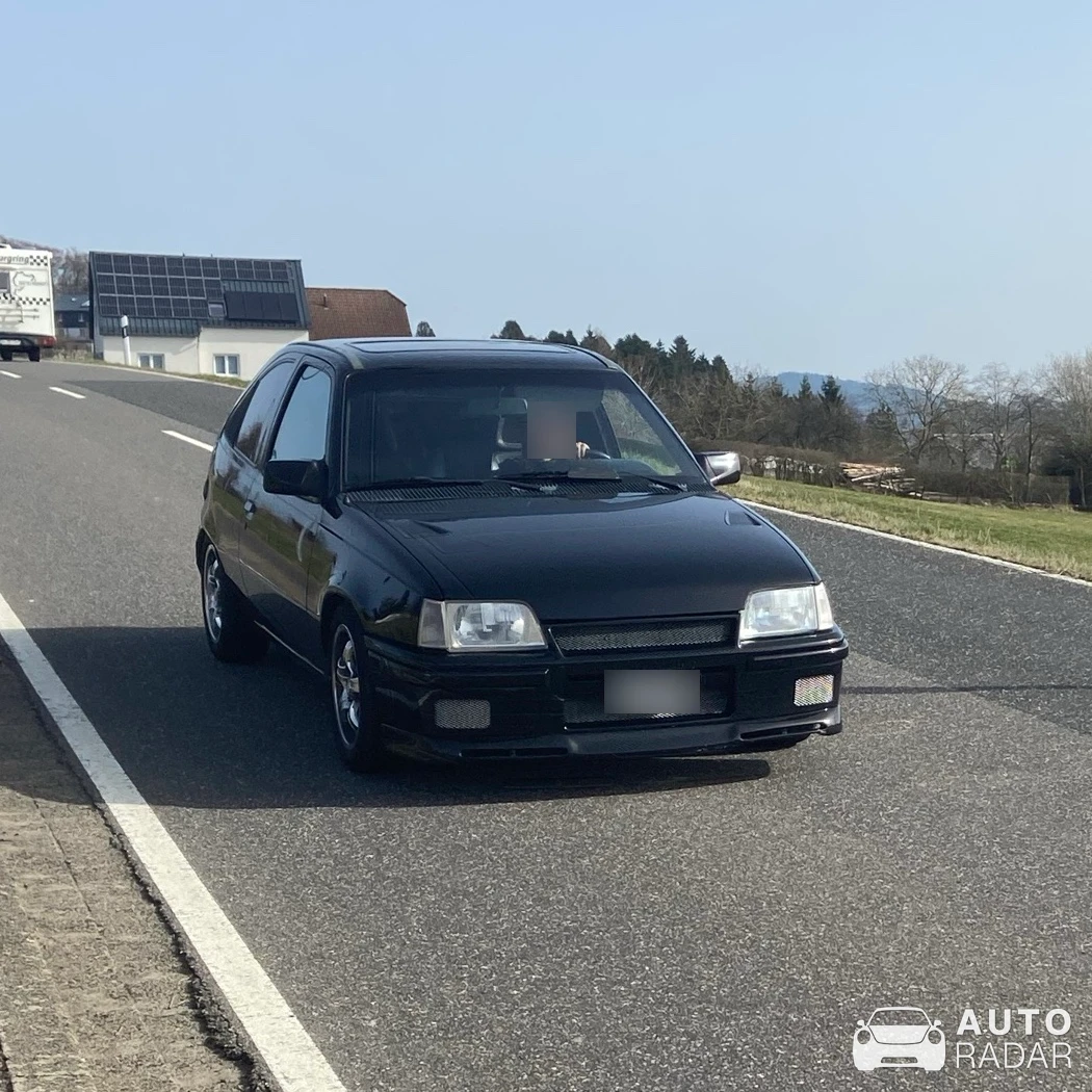 Opel Kadett E GSi spotted in Nürburg