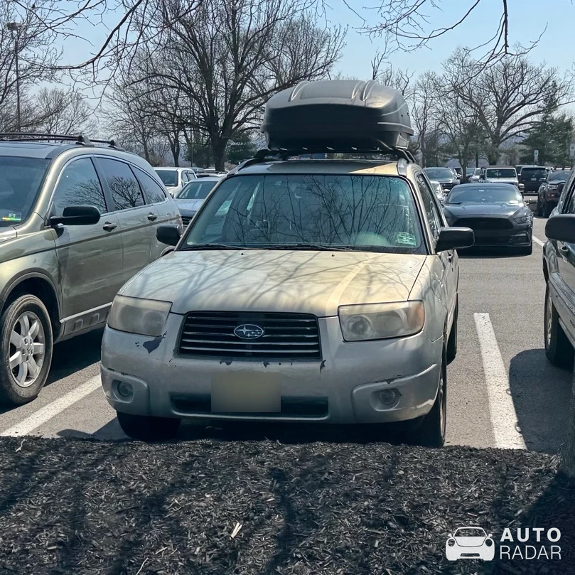 Subaru Forester SG5 STI spotted in Clinton