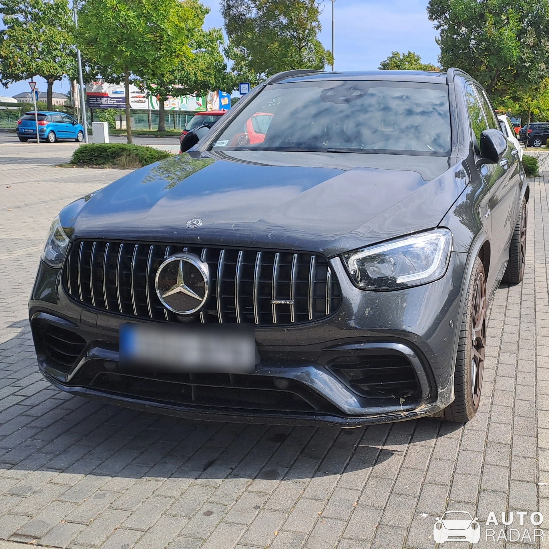 Mercedes-AMG GLC 63 S X253 2019 spotted in Szombathely, Hungary