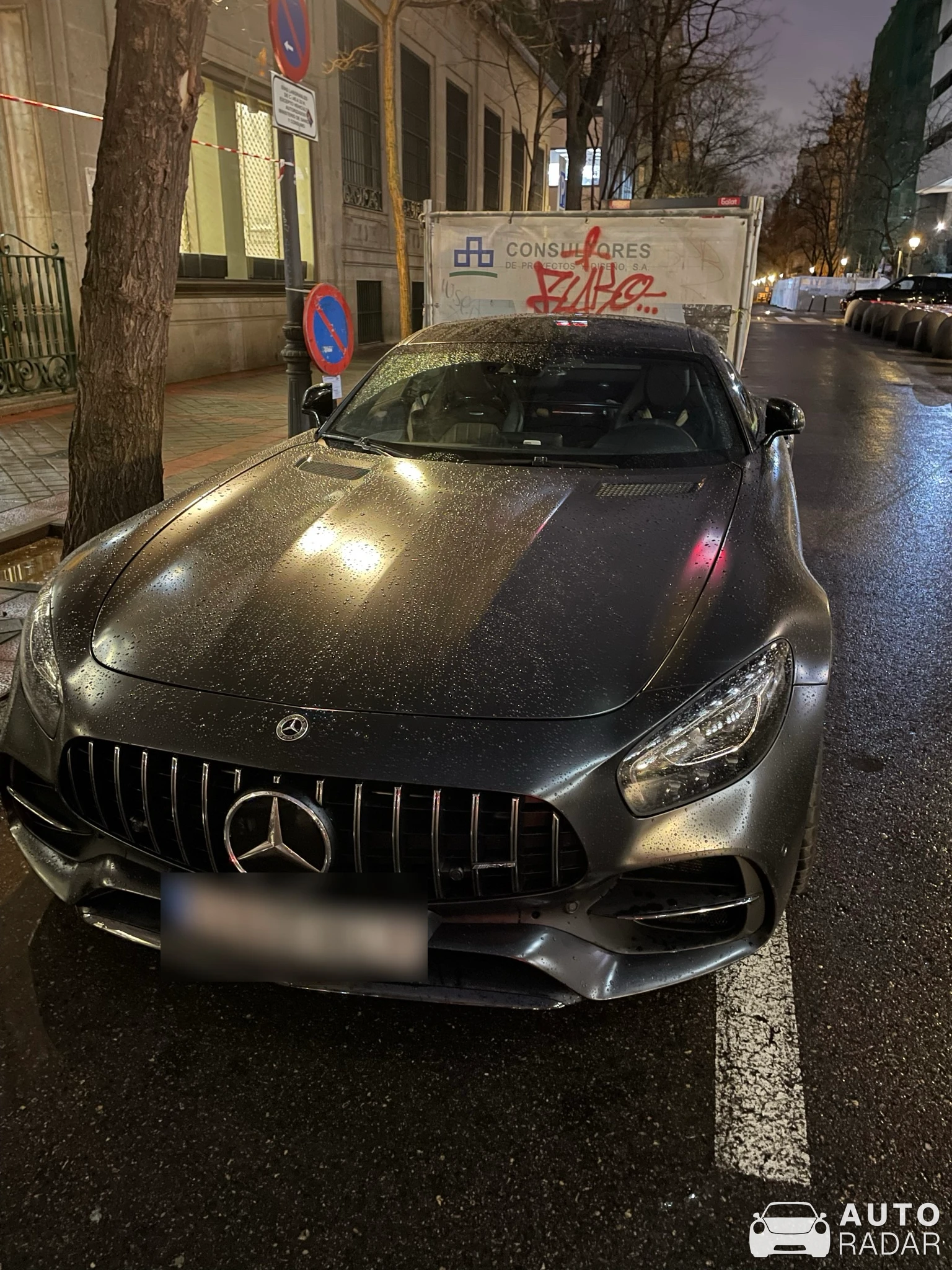 Mercedes-AMG GT C Roadster R190 Edition 50 spotted in Madrid