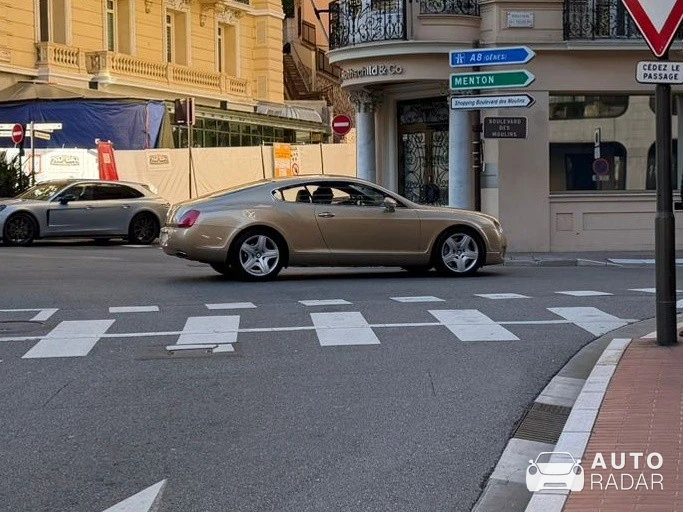 Bentley Continental GT spotted in Monaco, Monaco