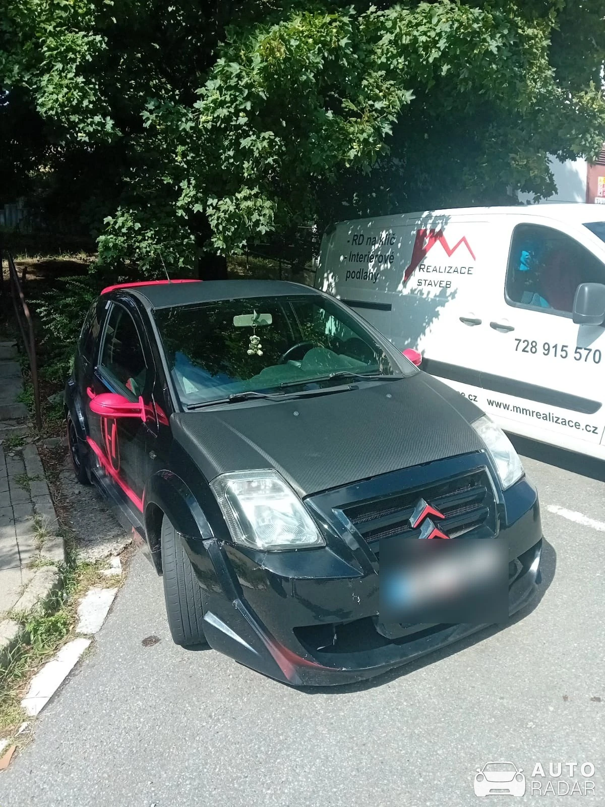 Citroën C2 spotted in Třebíč