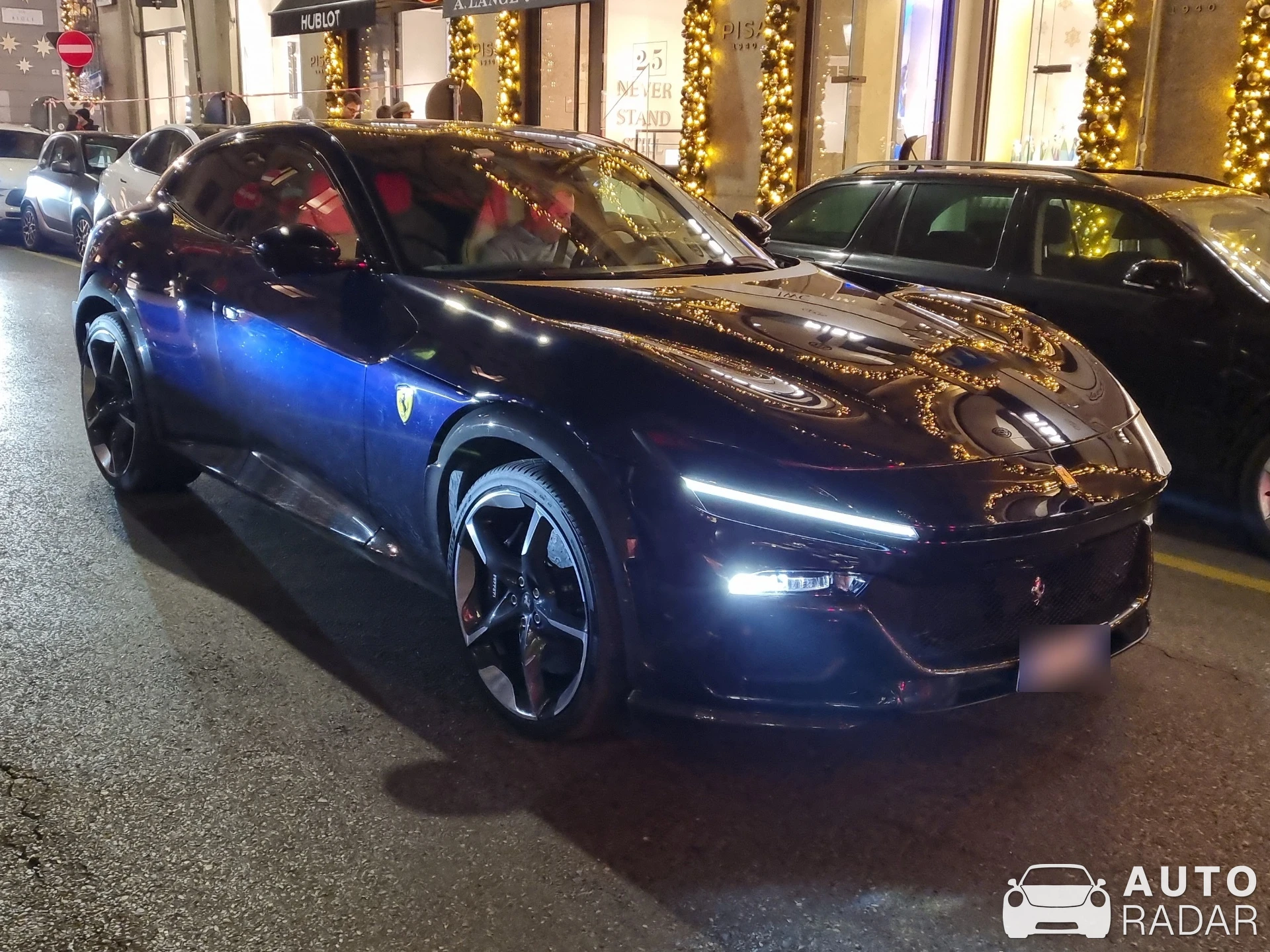 Ferrari Purosangue spotted in Milano, Italia
