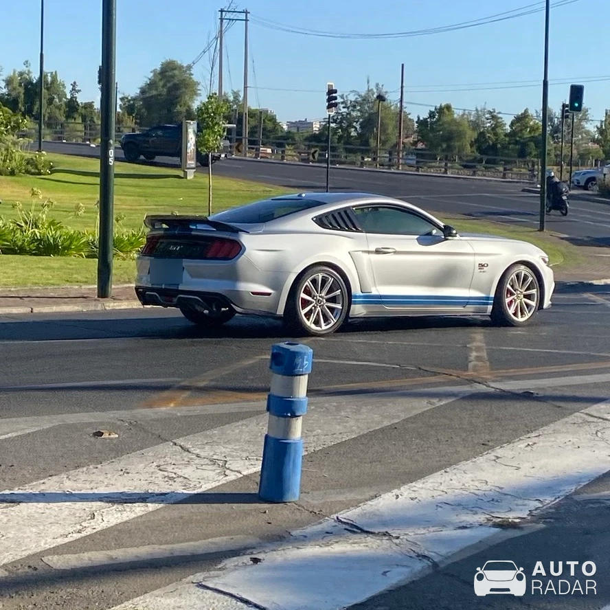 Ford Mustang GT 50th Anniversary Convertible spotted in Vitacura