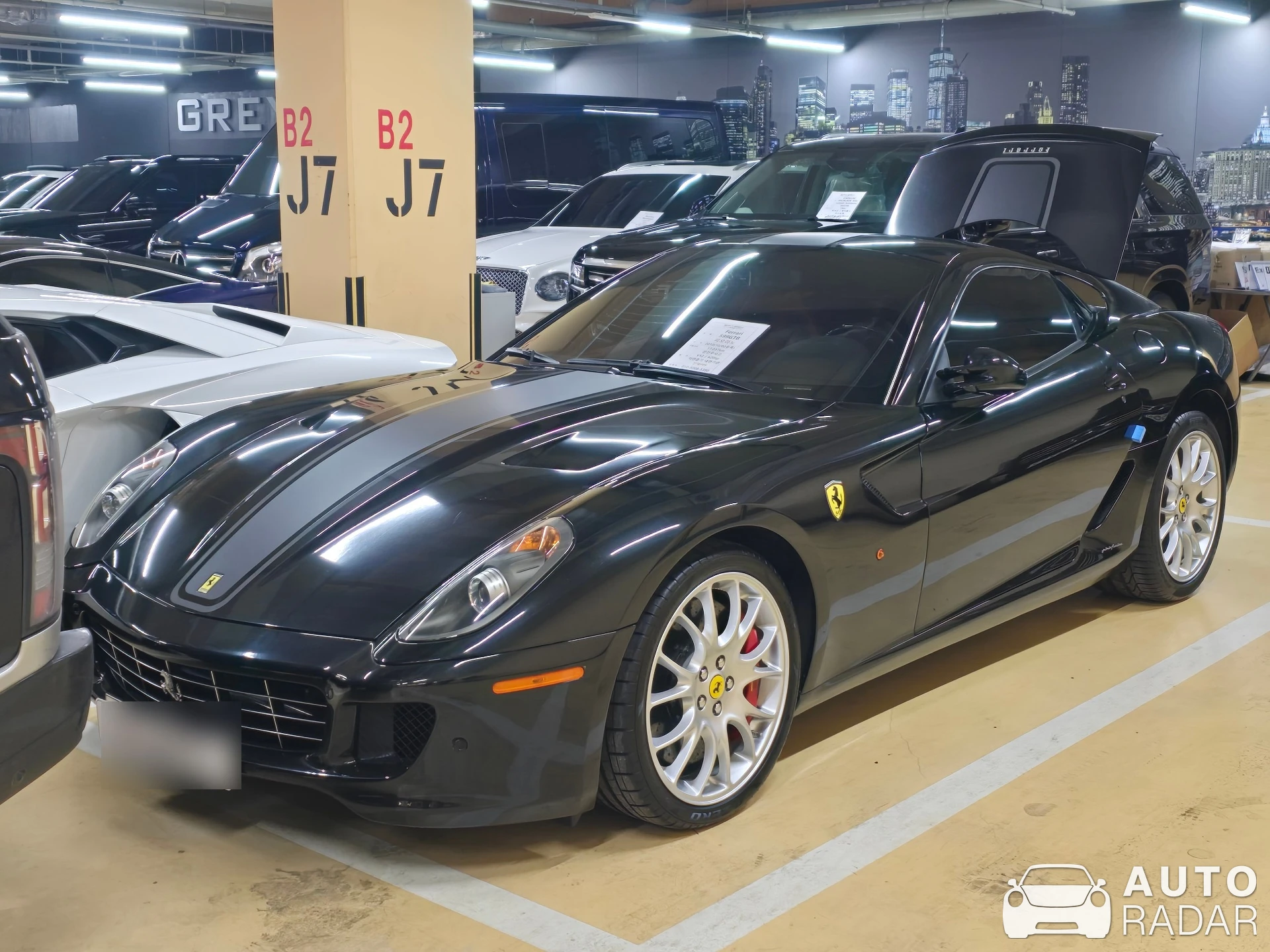 Ferrari 599 GTB Fiorano spotted in 서초구, 대한민국