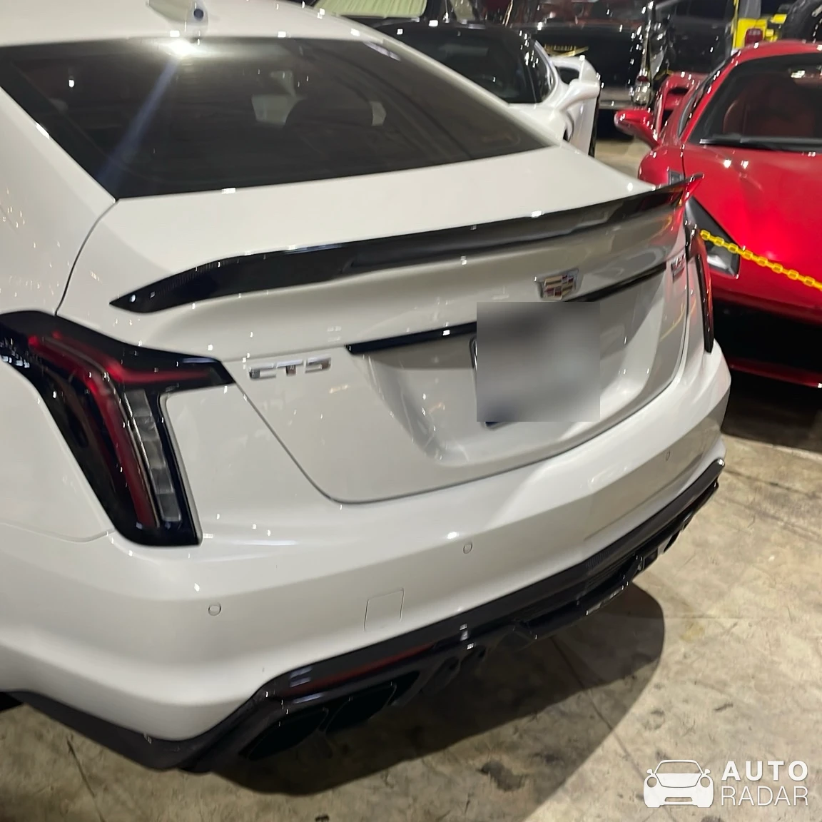 Cadillac CT5-V spotted in Dallas