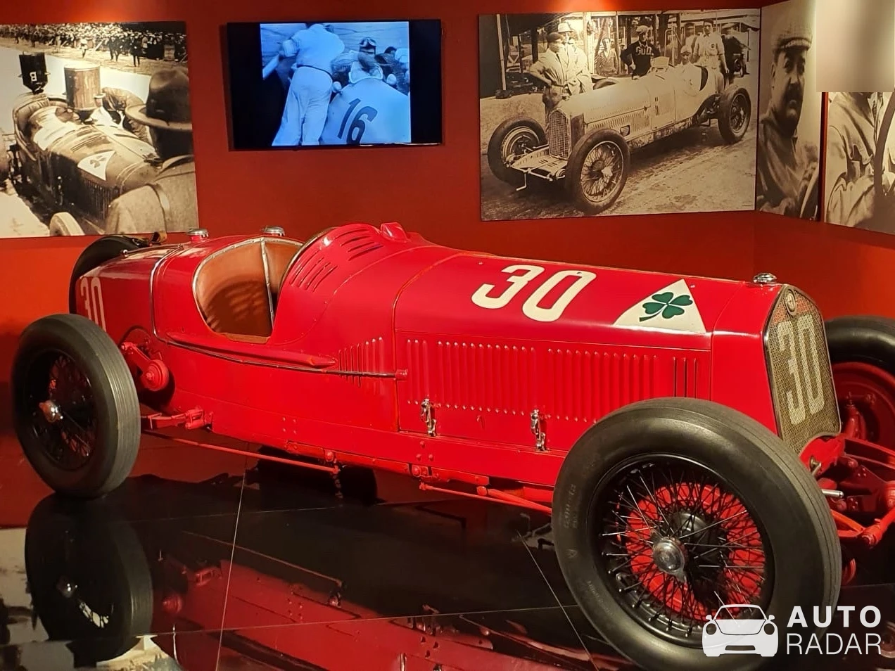Alfa Romeo Tipo B spotted in Torino di Sangro