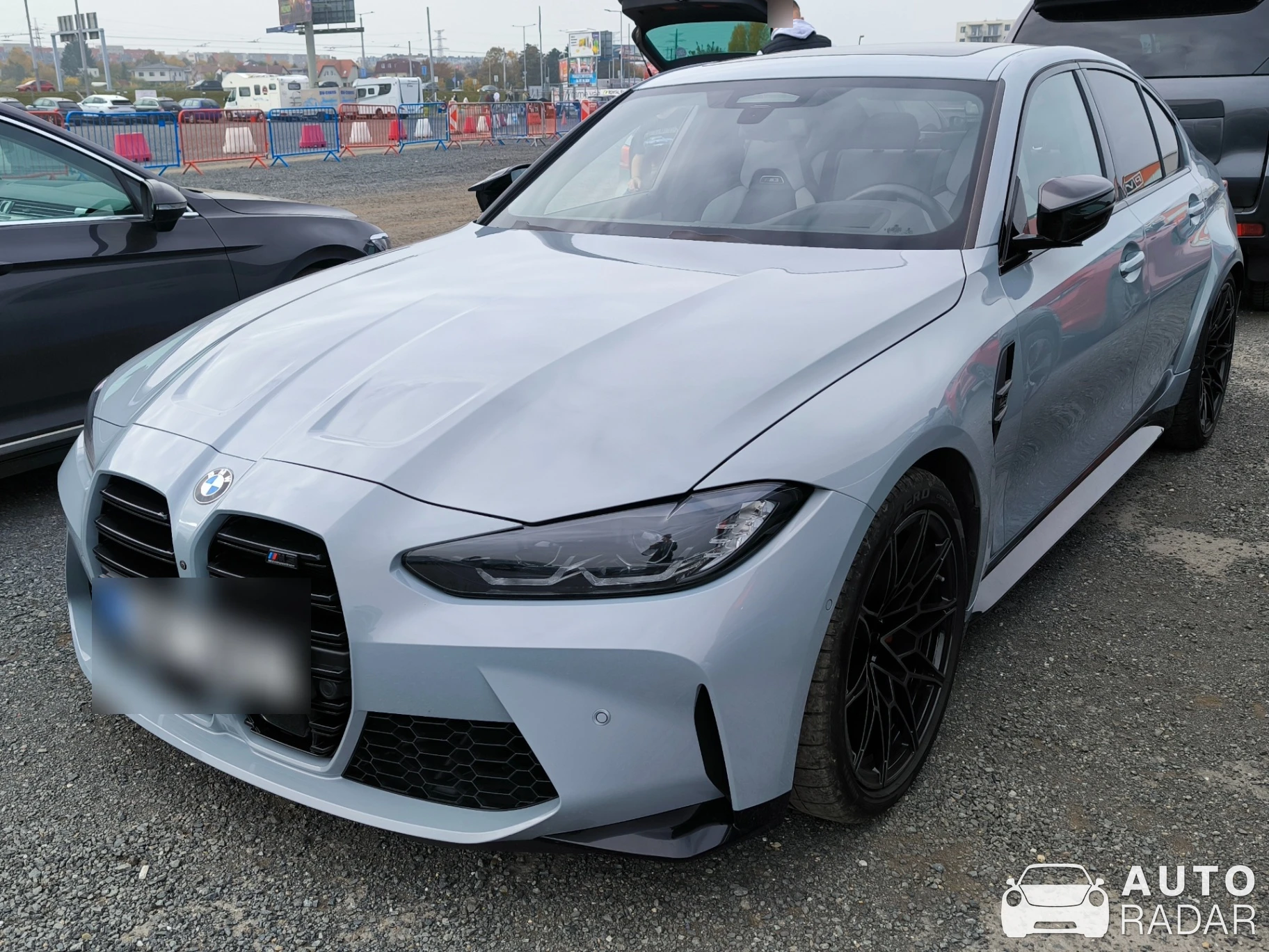 BMW M3 G80 Sedan Competition spotted in Prague 18, Czechia