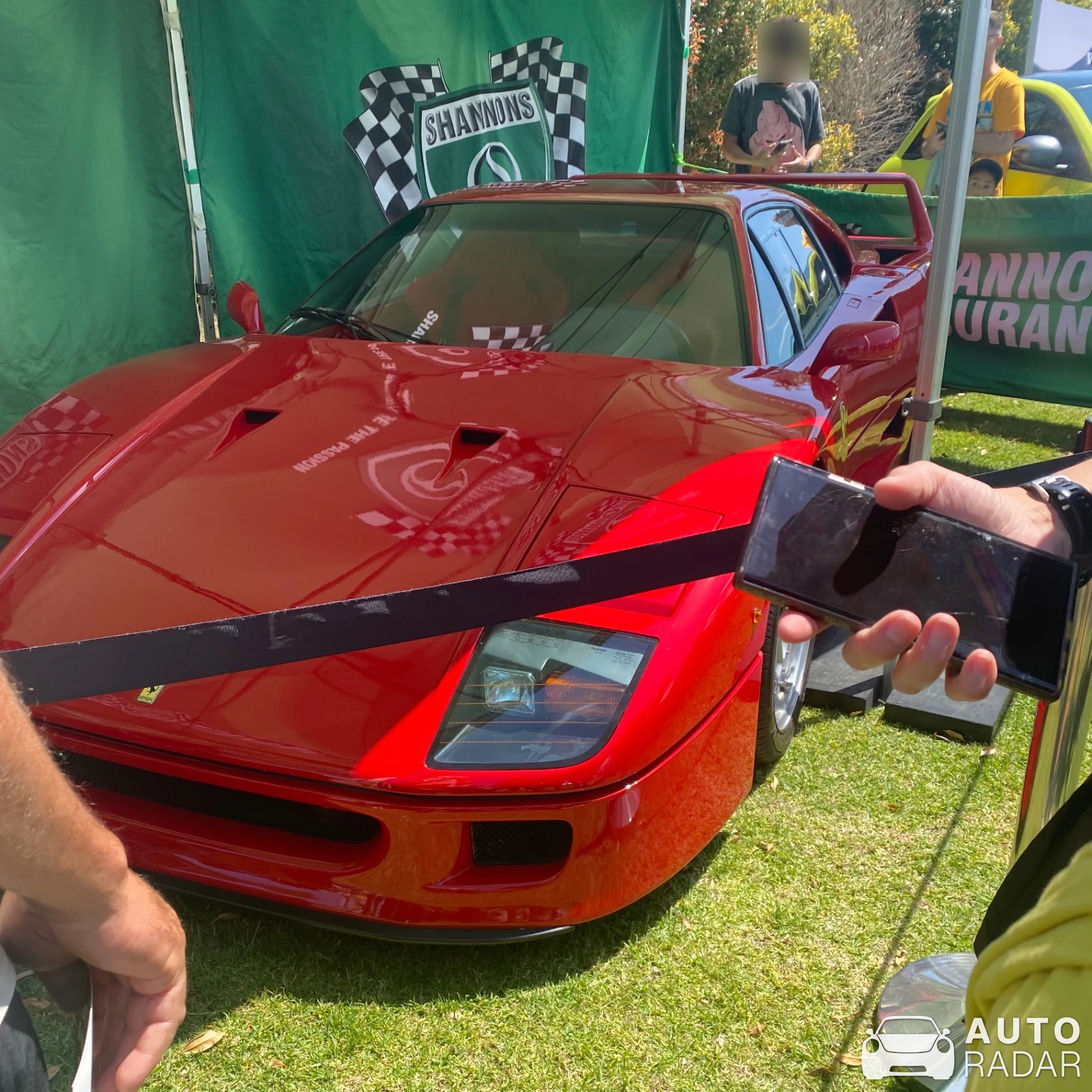 Ferrari F40 spotted in Neerabup, Australia