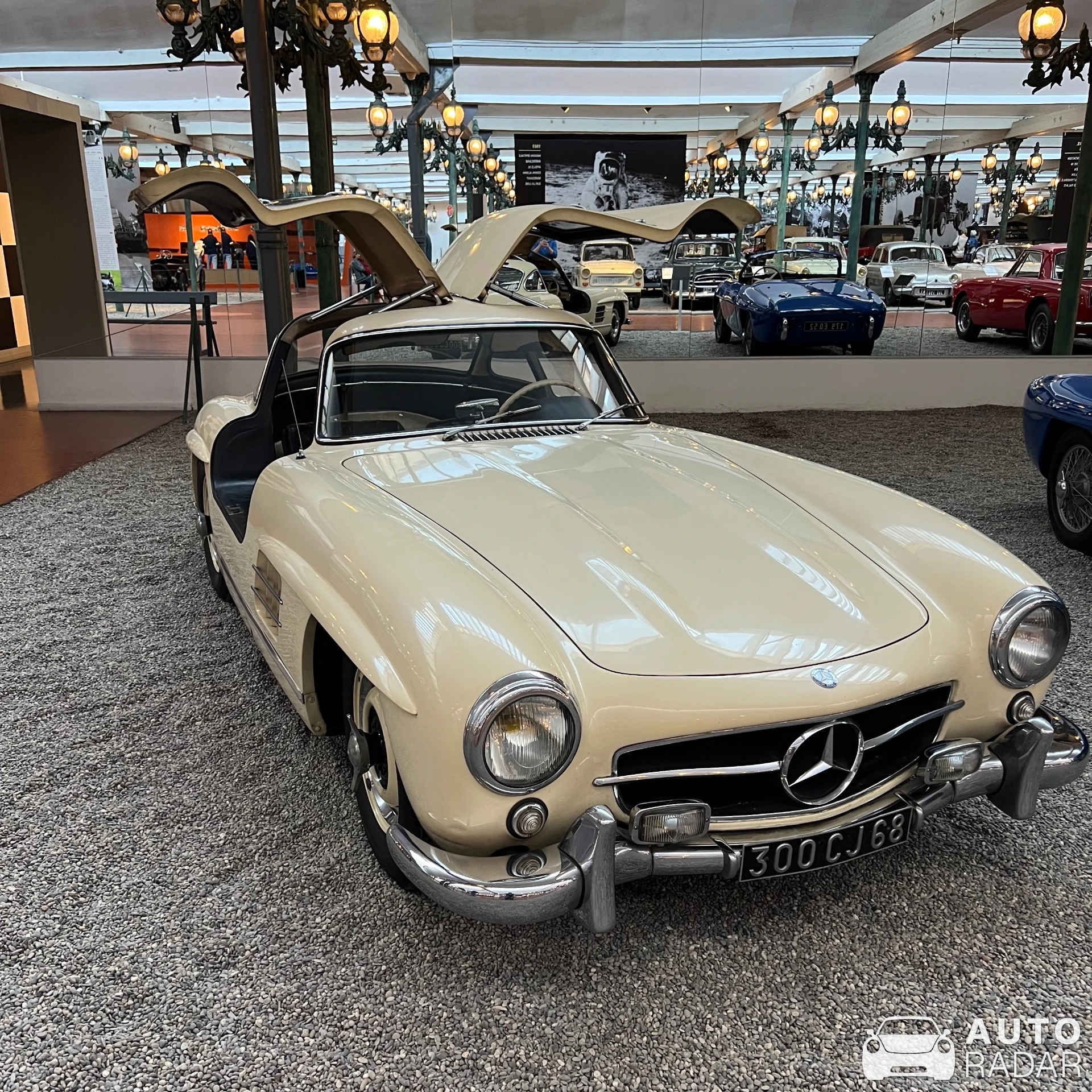 Mercedes-Benz 300 SLS spotted in Mulhouse
