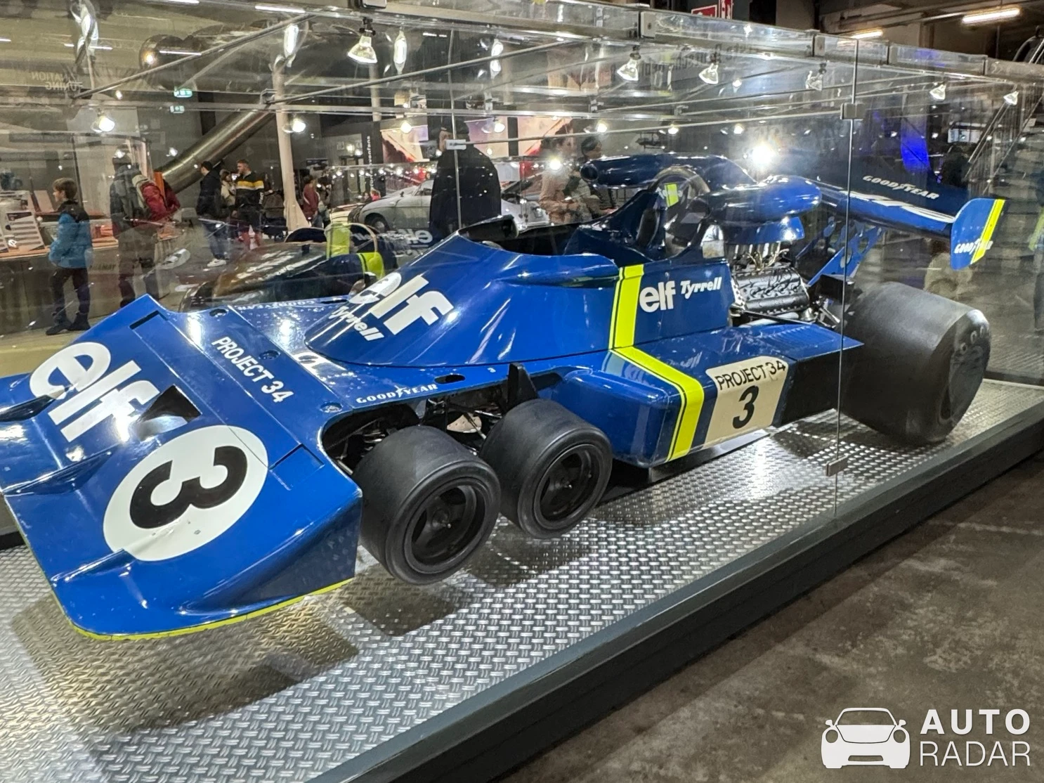 Tyrrell P34 spotted in Sinsheim