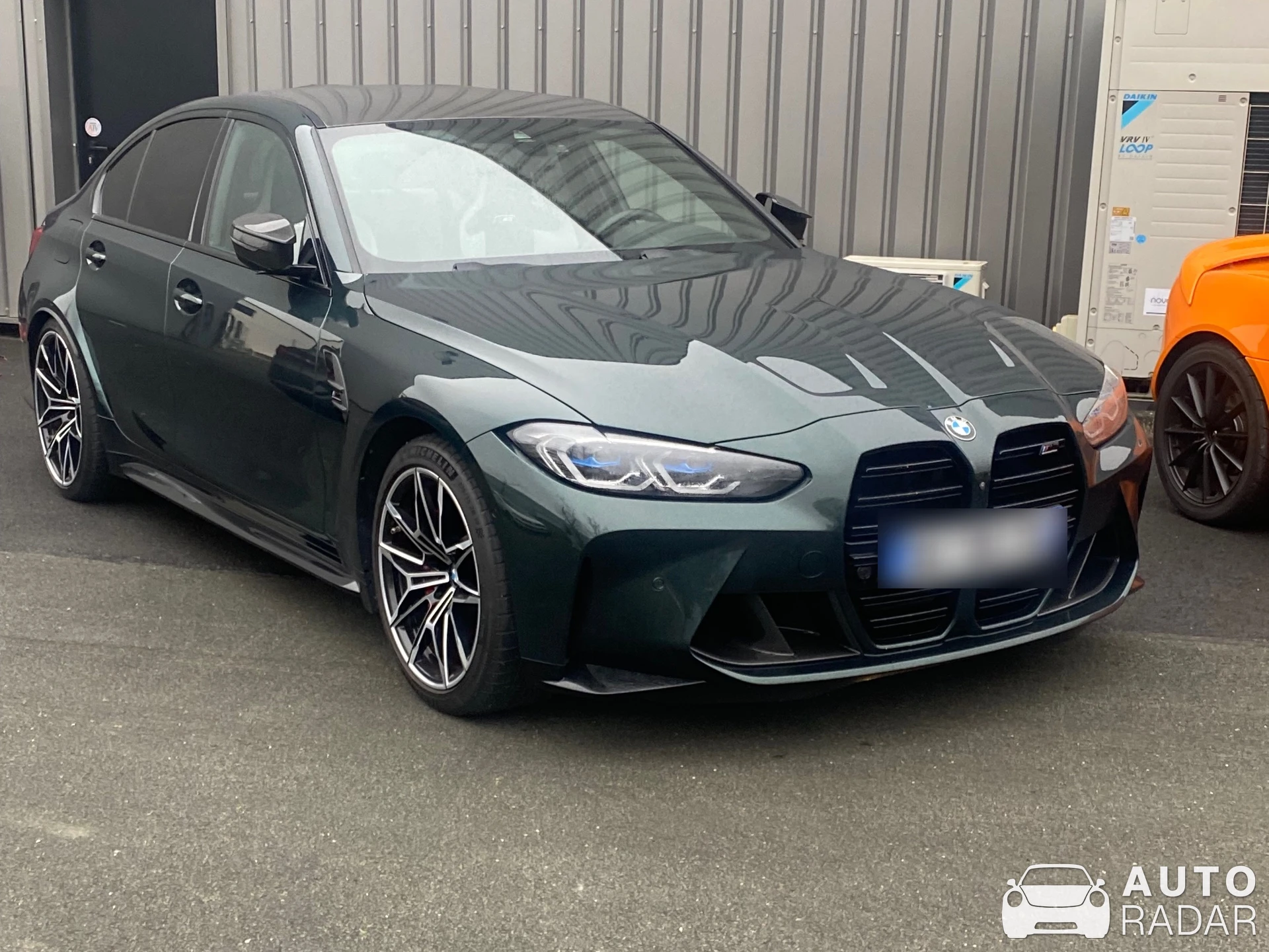 BMW M3 G80 Sedan Competition spotted in Beaucouzé, France