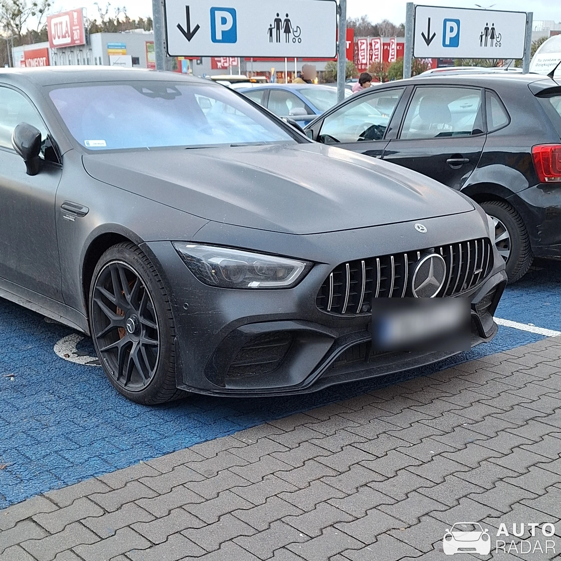 Mercedes-AMG GT 53 X290 spotted in Warszawa, Polska
