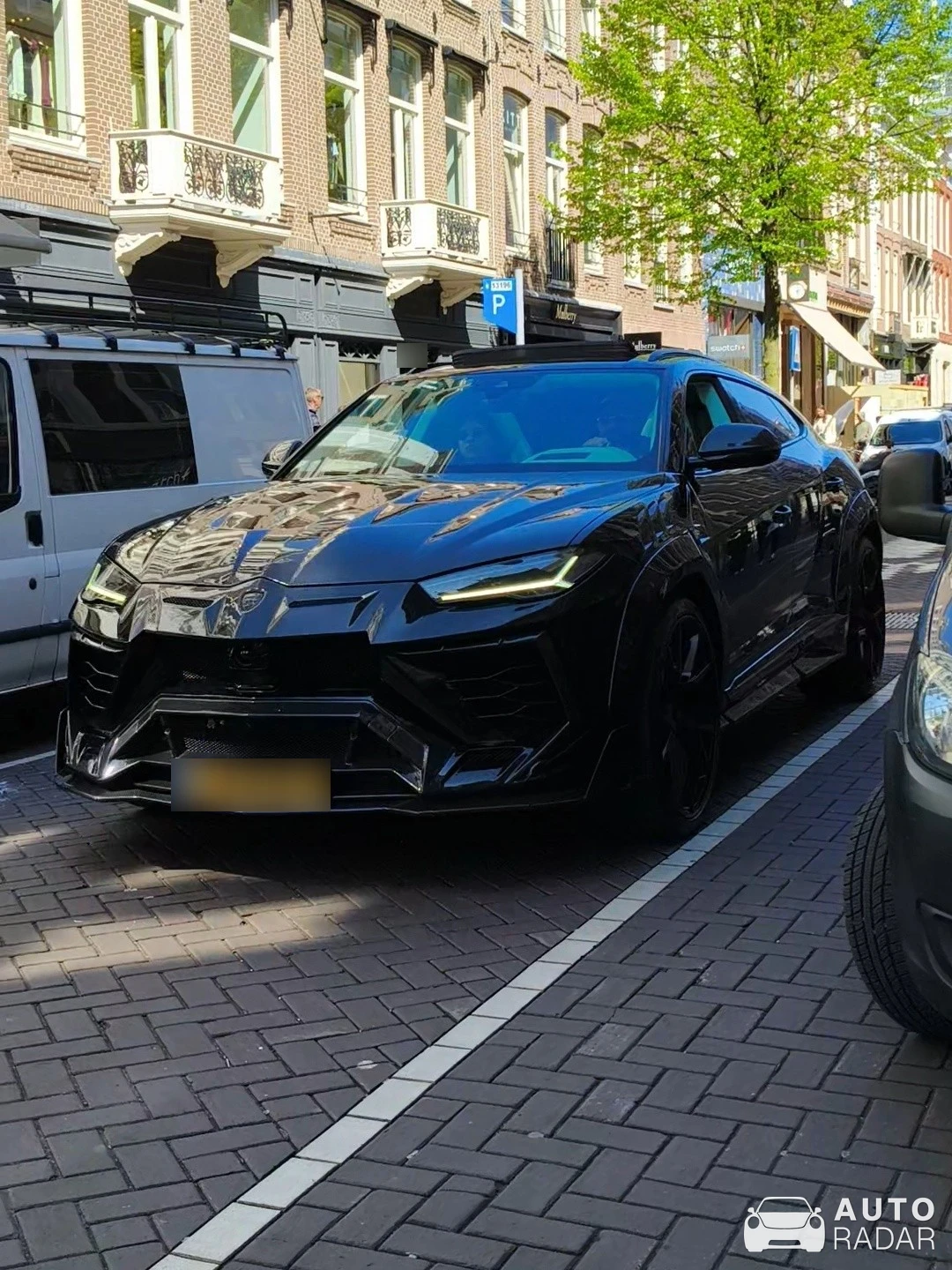 Lamborghini Urus Mansory spotted in Amsterdam