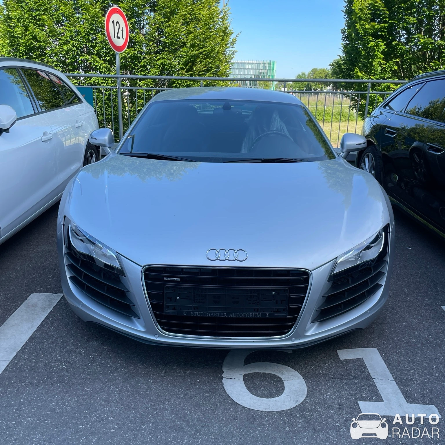 Audi R8 V8 Spyder 2013 spotted in Ludwigsburg, Deutschland