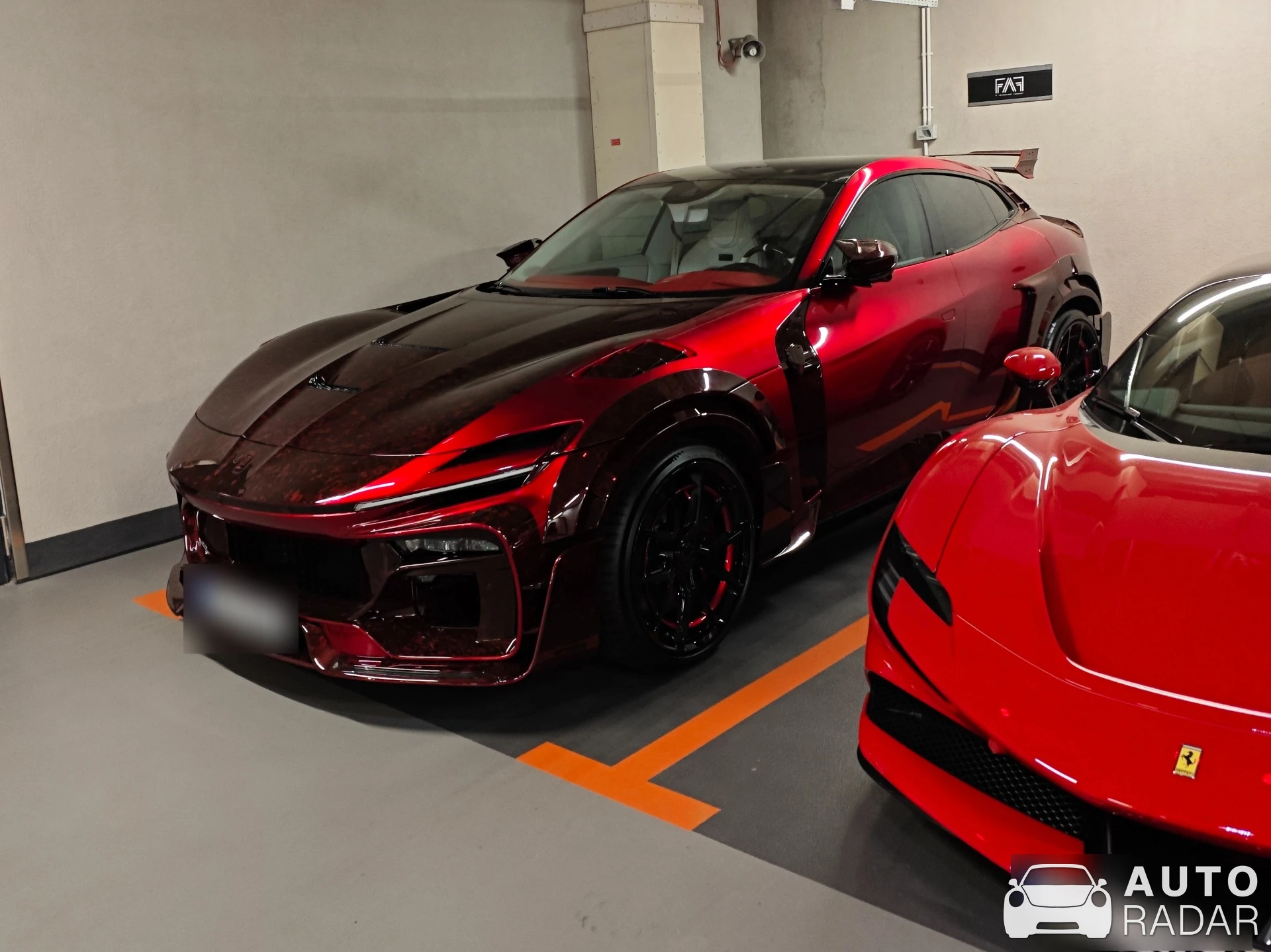 Ferrari Purosangue Mansory Pugnator spotted in Warszawa, Poland