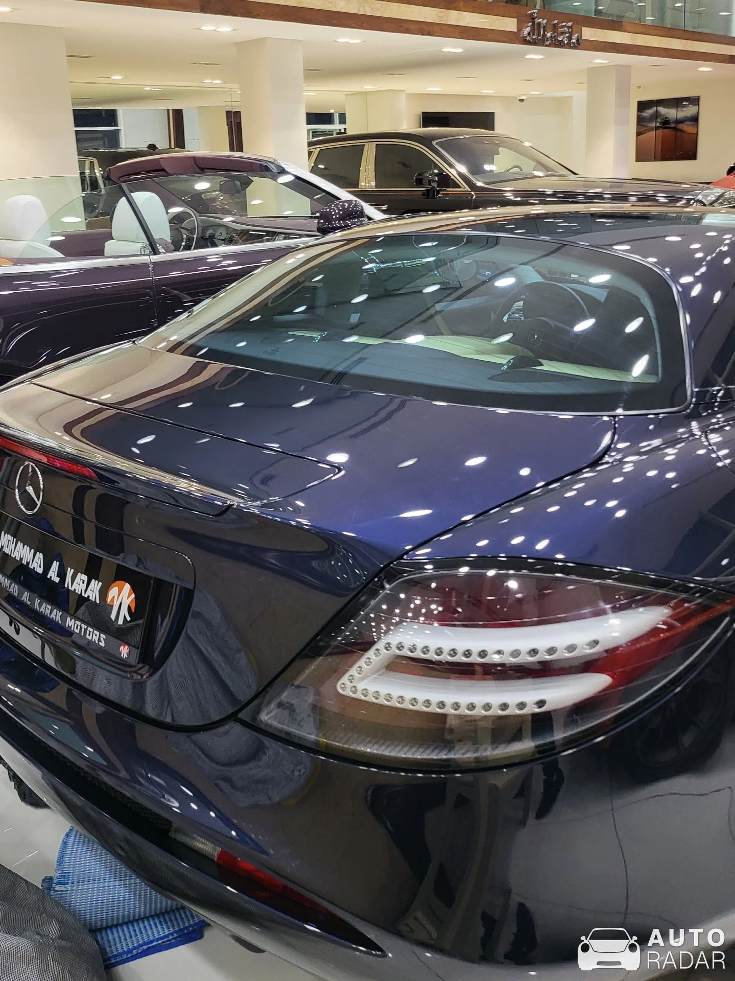 Mercedes-Benz SLR McLaren Roadster spotted in Dubai, United Arab Emirates