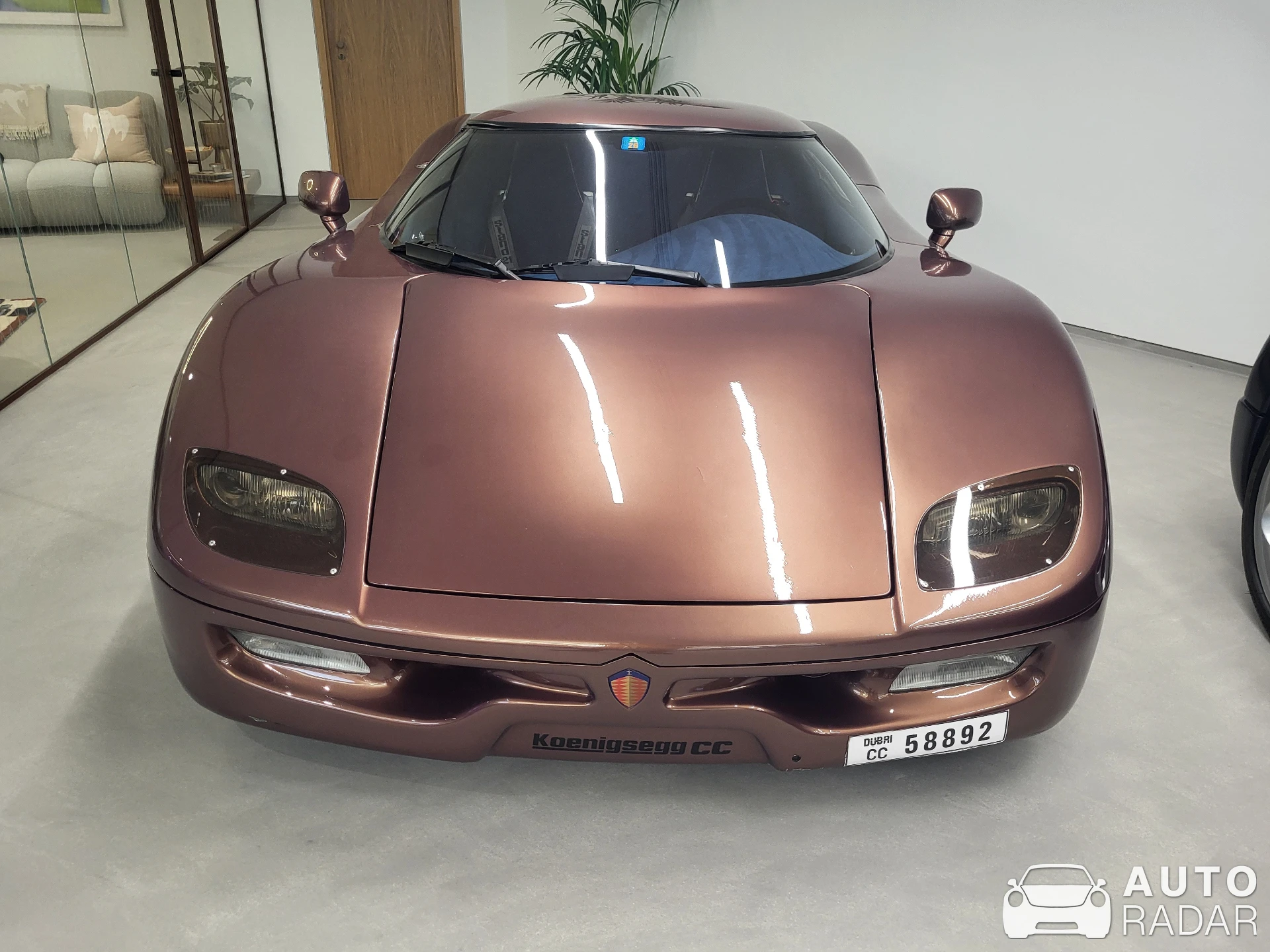 Koenigsegg CC Prototype spotted in Gillingham