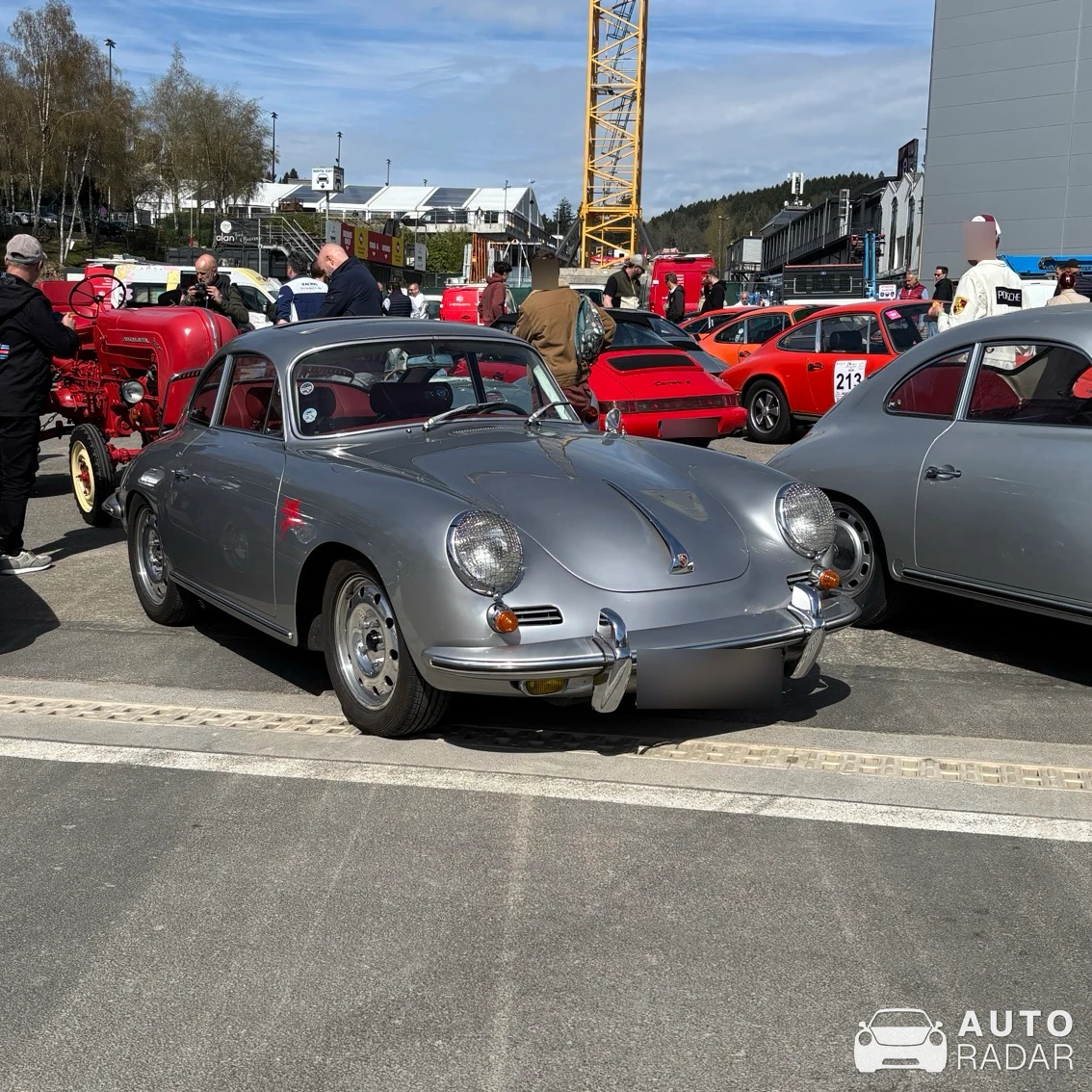 Porsche 356 SC spotted in Malmedy