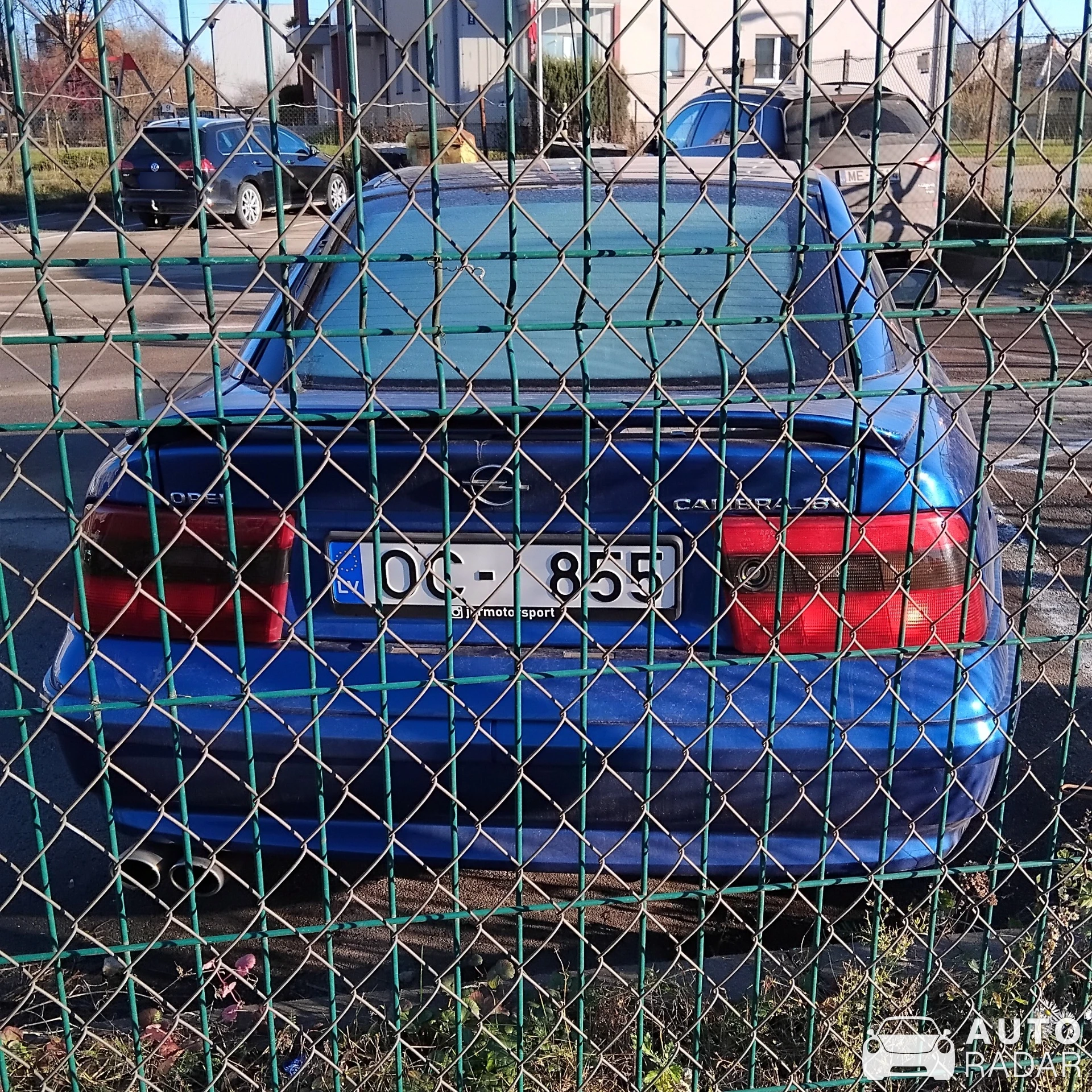 Opel Calibra spotted in Riga