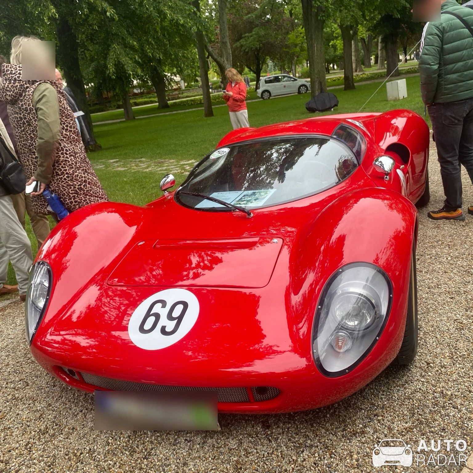 Ferrari 330 P4 Norwood spotted in Balatonfüred