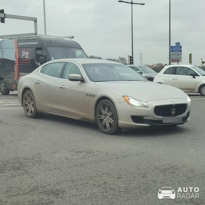 Maserati Quattroporte spotted in Wijnegem, Belgium