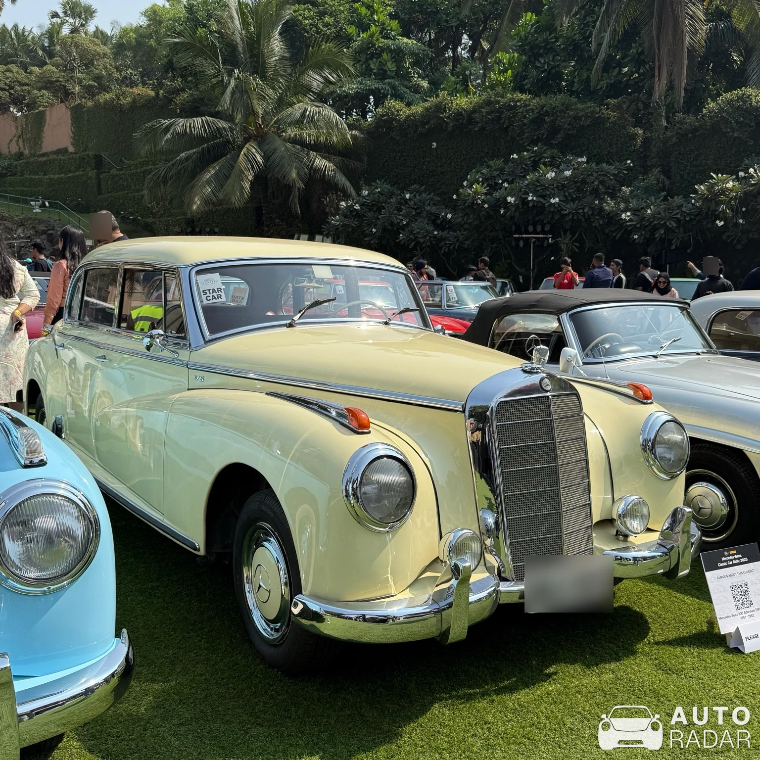 Mercedes-Benz 300 Adenauer spotted in Mumbai