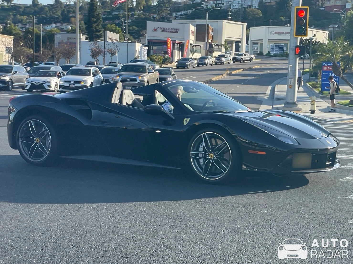 Ferrari 488 Spider spotted in Torrance, United States