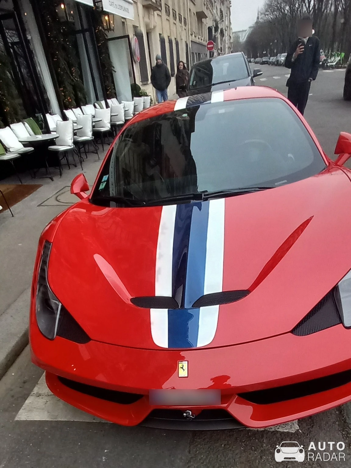 Ferrari 458 Speciale spotted in Paris, France