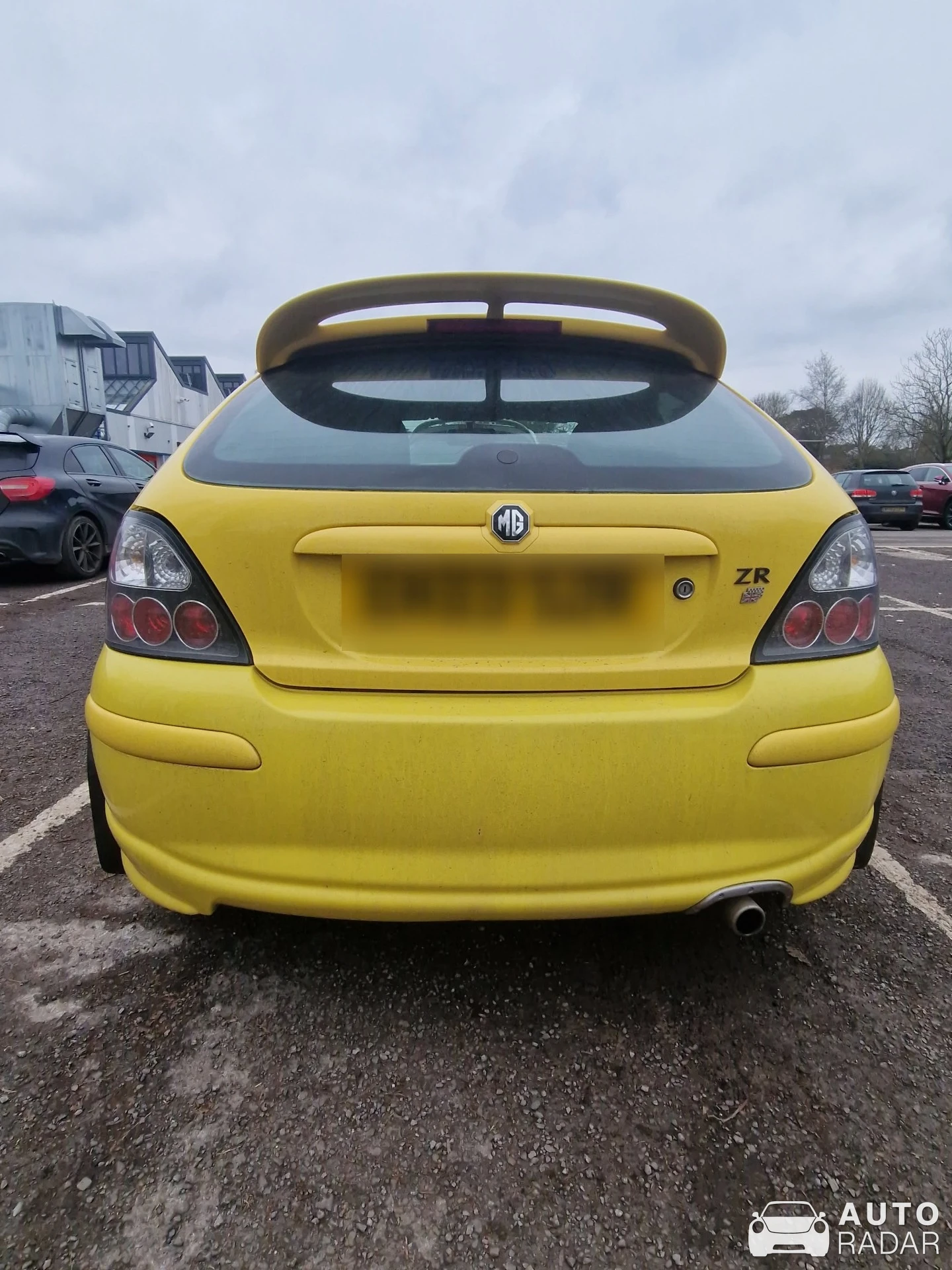 MG ZR spotted