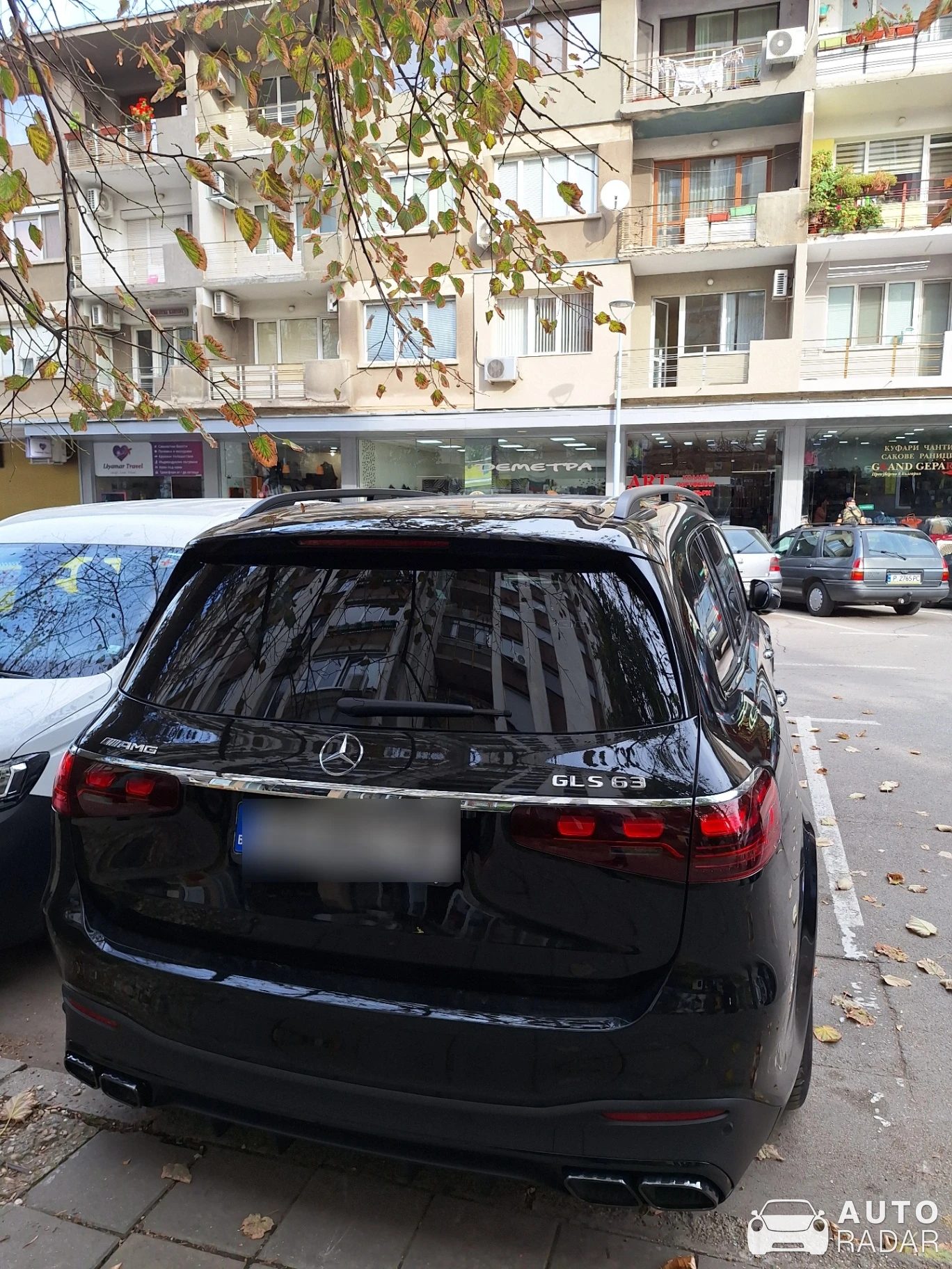 Mercedes-AMG GLS 63 X167 spotted in Ruse, Bulgaria