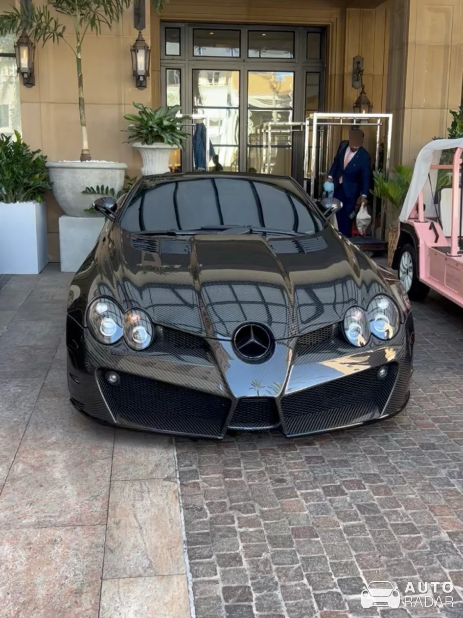 Mercedes-Benz SLR McLaren Mansory Renovatio spotted in Beverly Hills, United States