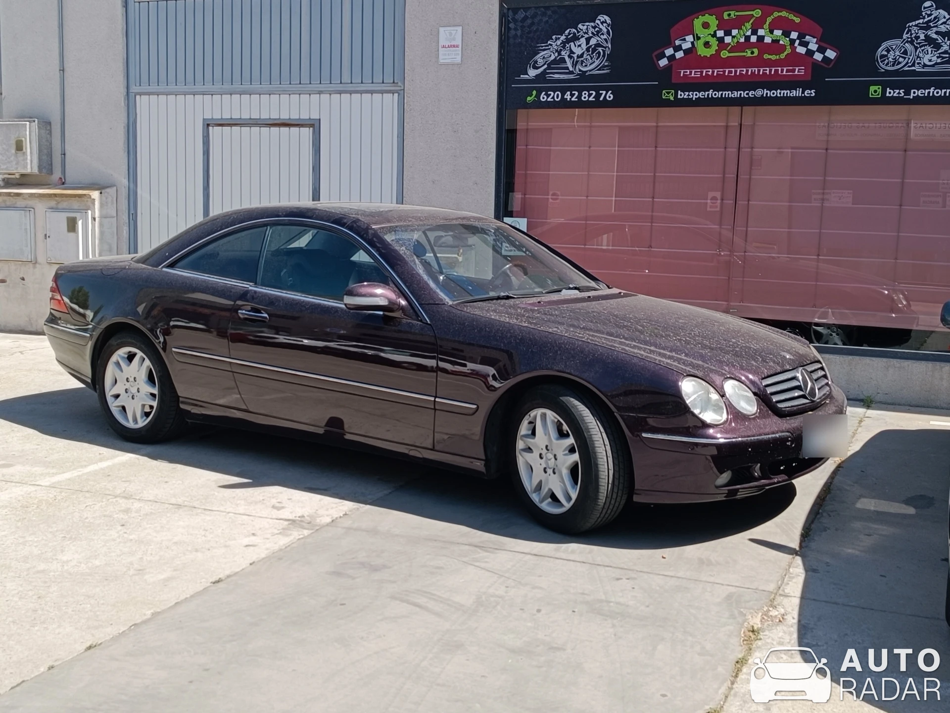 Mercedes-Benz CL spotted in Valladolid