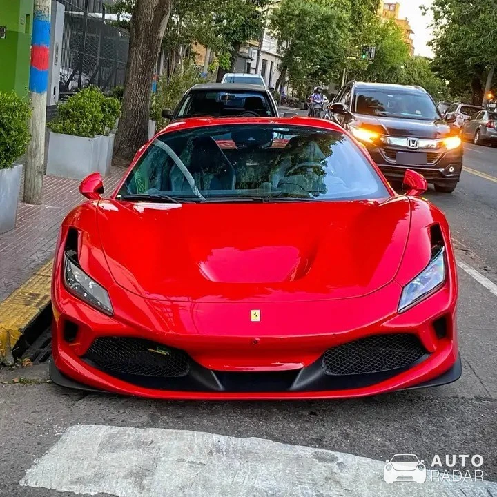 Ferrari F8 Tributo spotted in San Fernando, Argentina