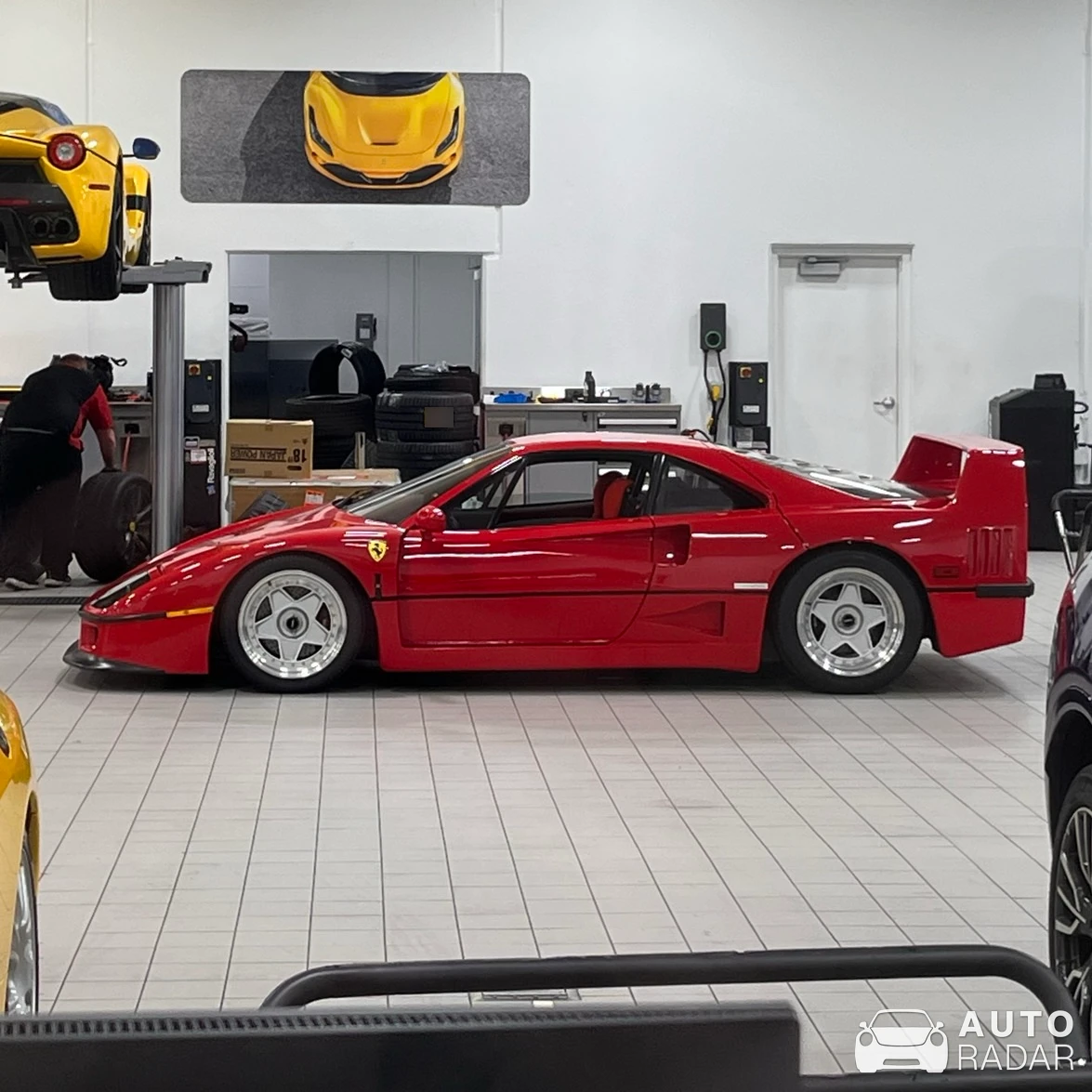 Ferrari F40 spotted in Orlando, United States