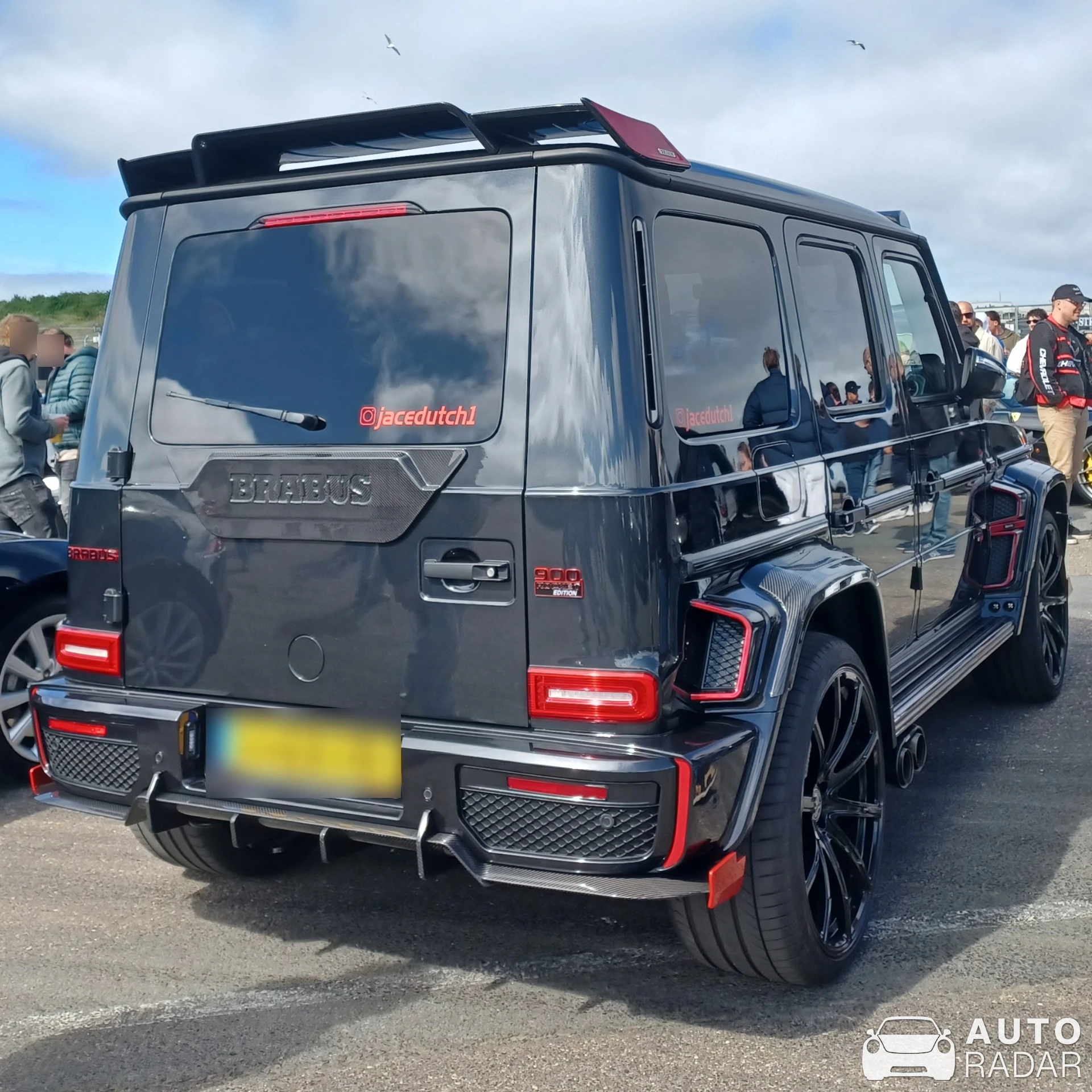 Mercedes-AMG Brabus P900 Rocket Edition W463 spotted in Zandvoort