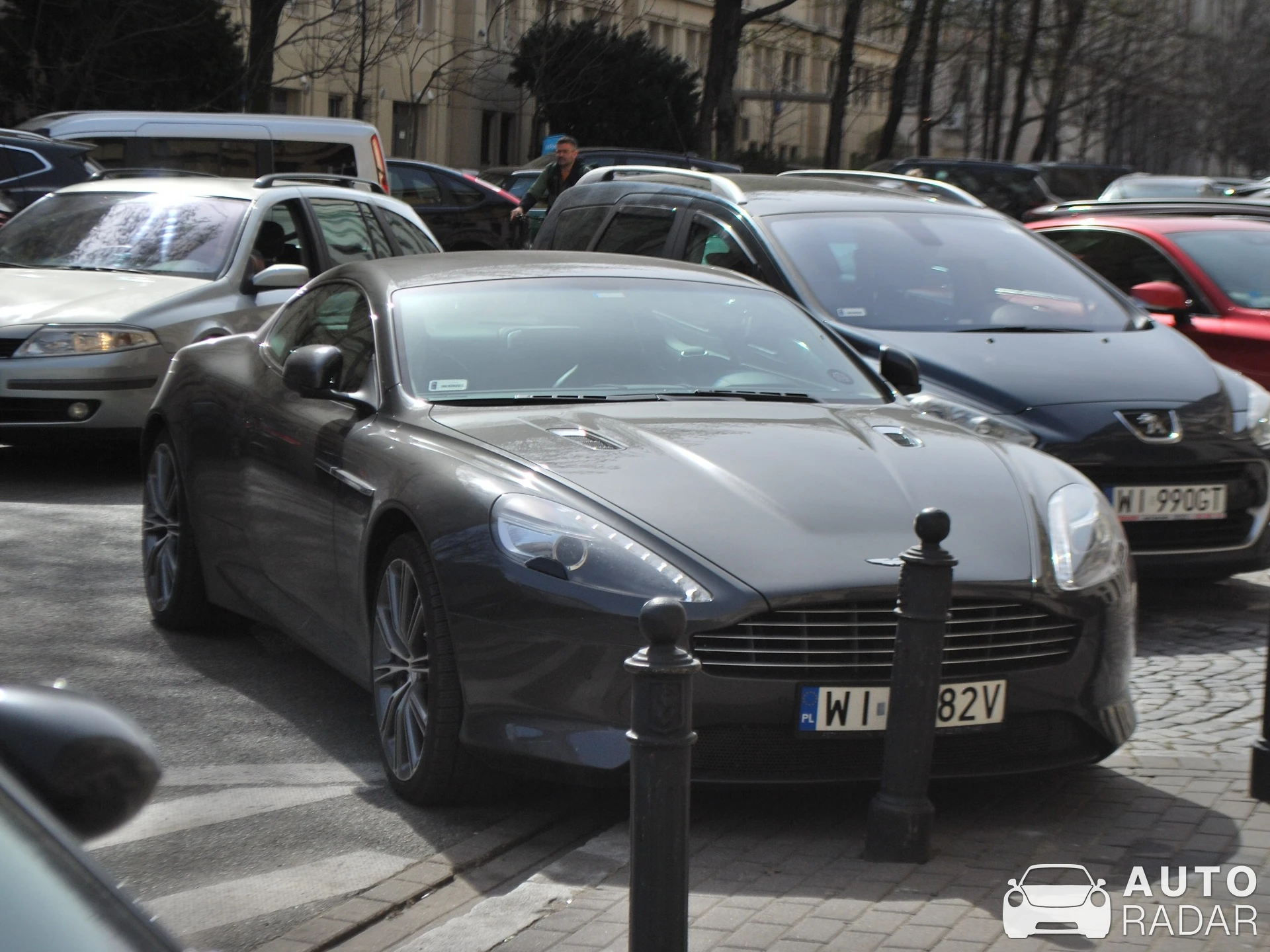 Aston Martin Virage 2011 spotted in Warszawa, Poland