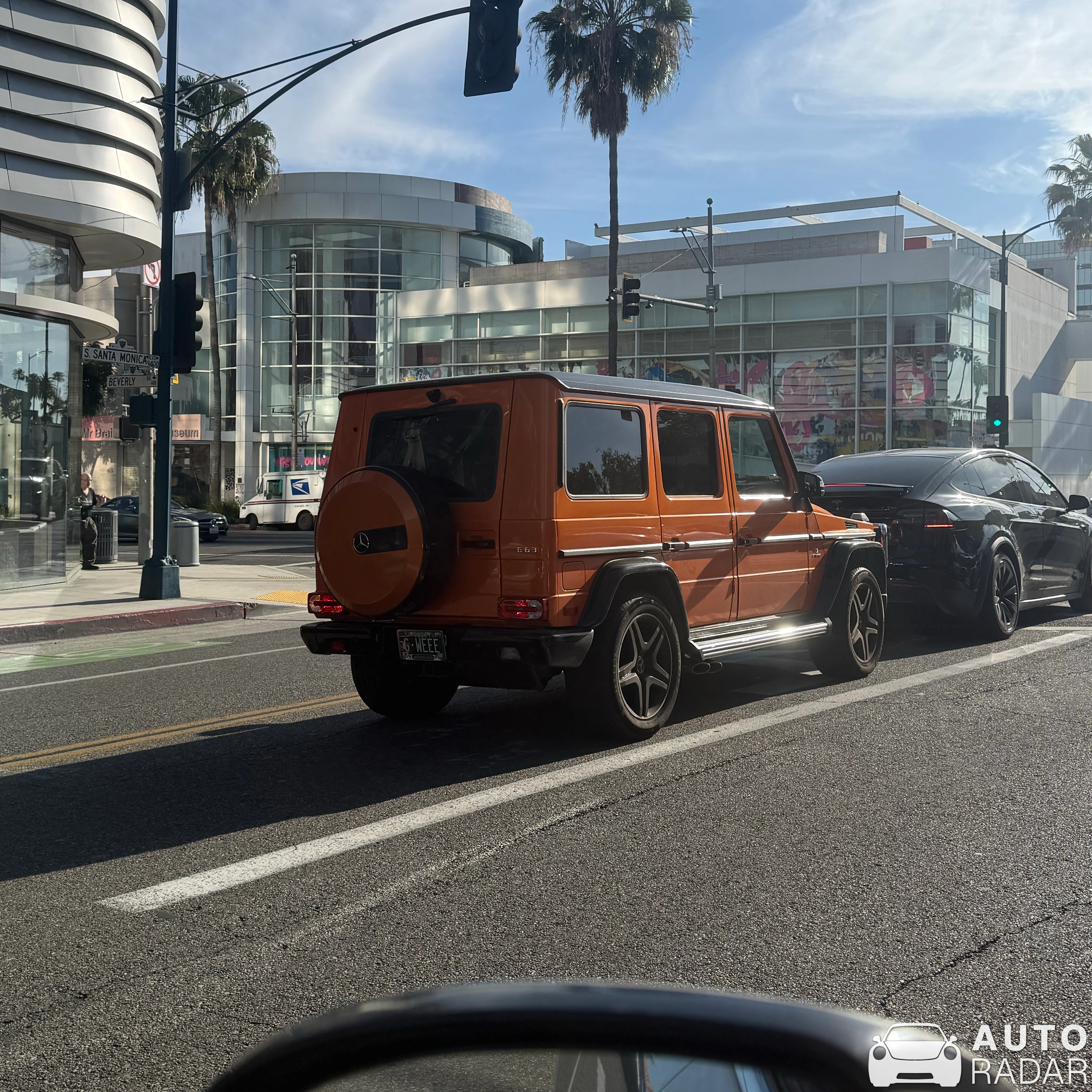 Mercedes-Benz G 63 AMG Crazy Color Edition spotted in Beverly Hills