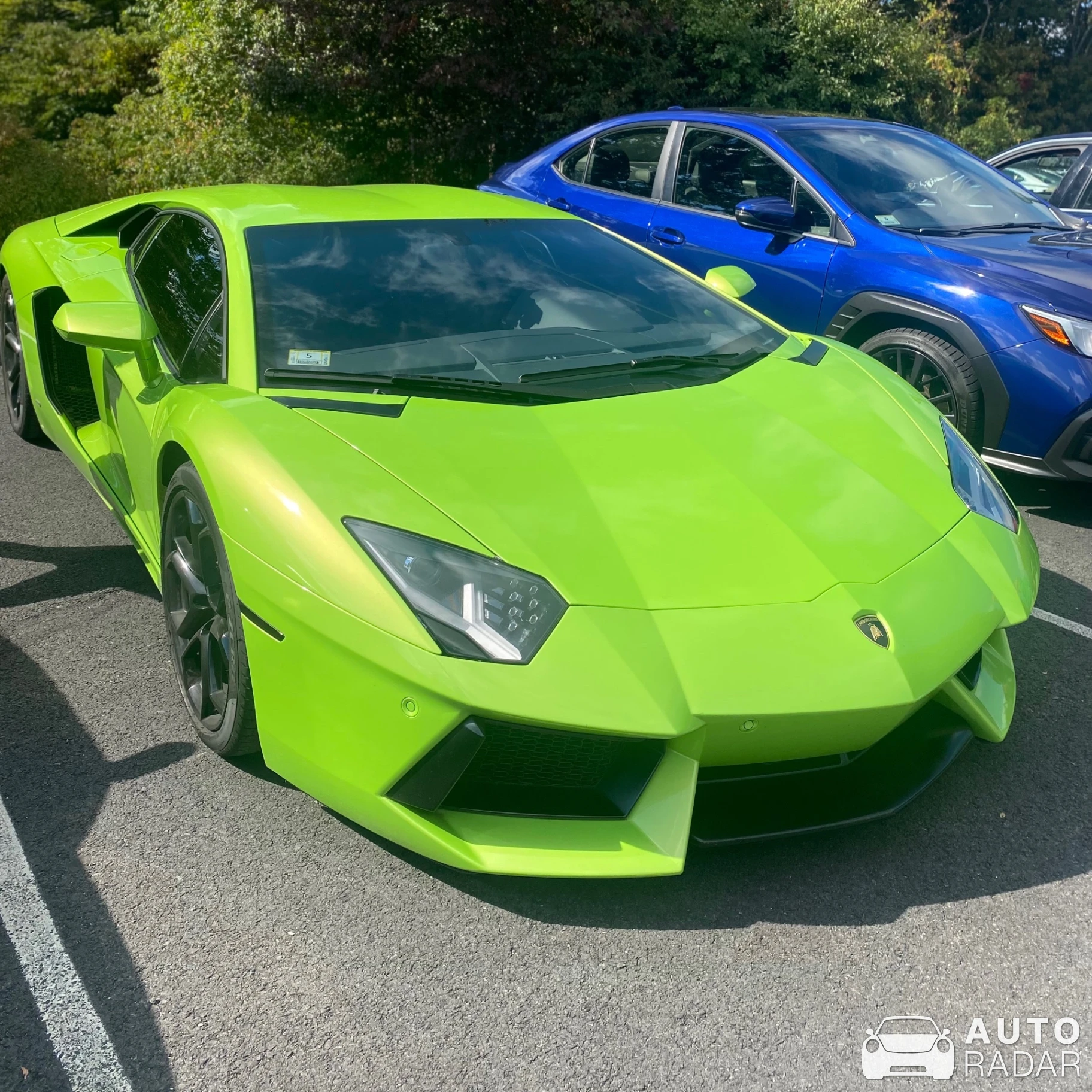 Lamborghini Aventador LP700-4 spotted in Brookline, United States