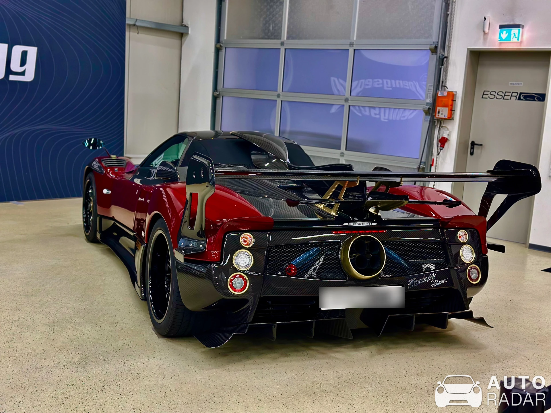 Pagani Zonda 760 MY Roadster spotted in Alsdorf
